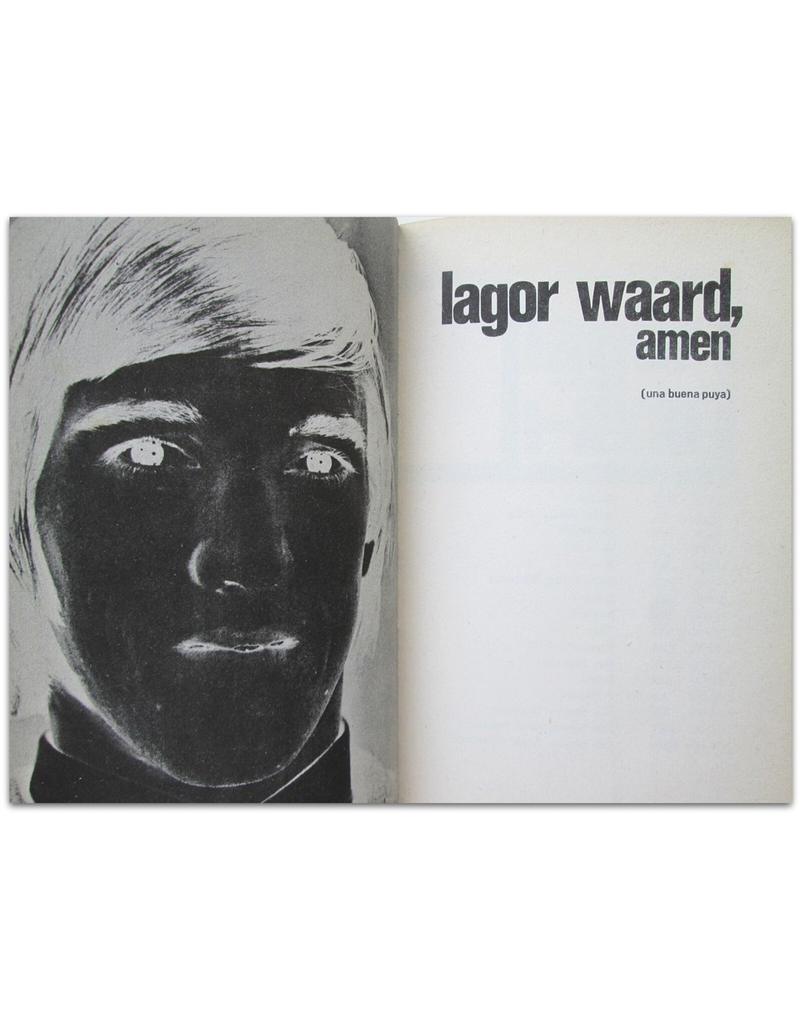 [Ad Lagerwaard] - Lagor Waard, amen (una buena puya)