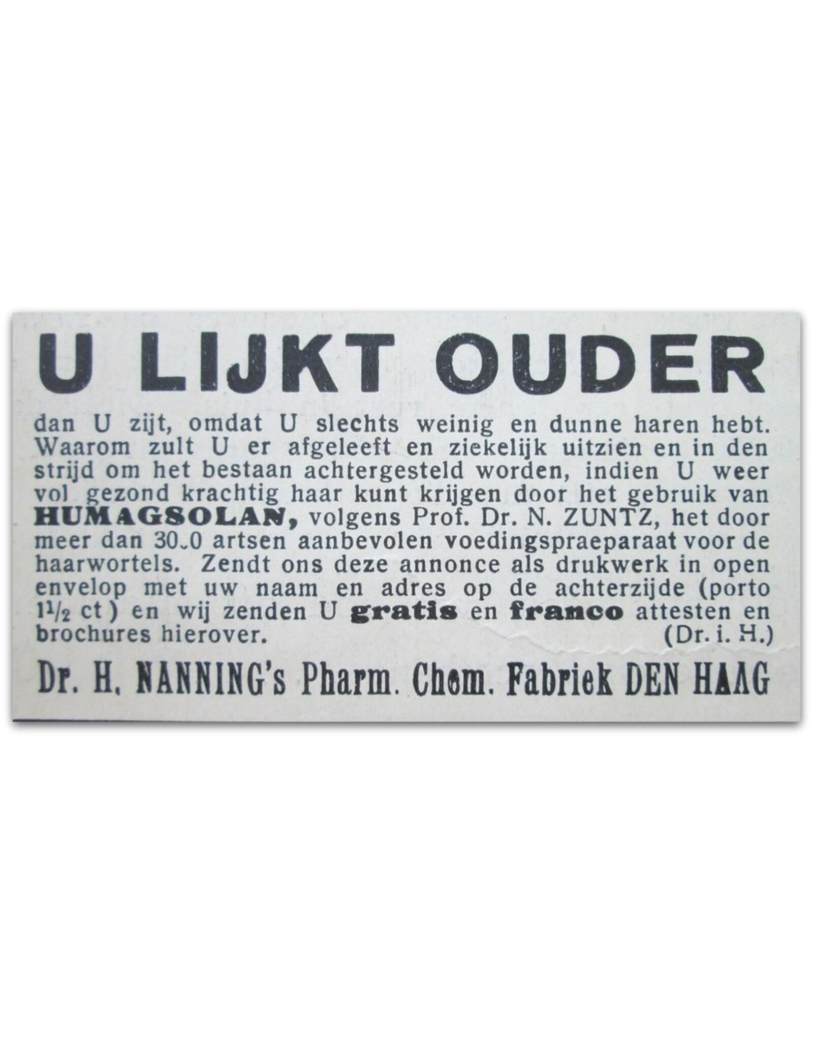 Dr. Med. J. Voorhoeve [red.] - De Dokter in Huis. Populair Tijdschrift voor de Volksgezondheid. Elfde jaargang (1930)