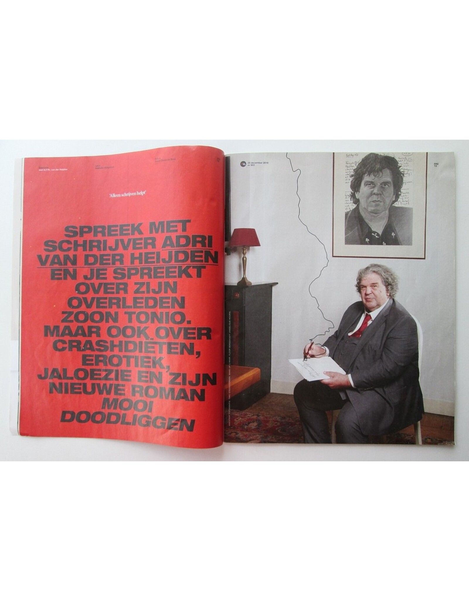 A.F.Th. van der Heijden [e.a.] - Volkskrant Magazine 903: [Interview met Adri van der Heijden]