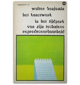 Walter Benjamin - Het kunstwerk  - 1970