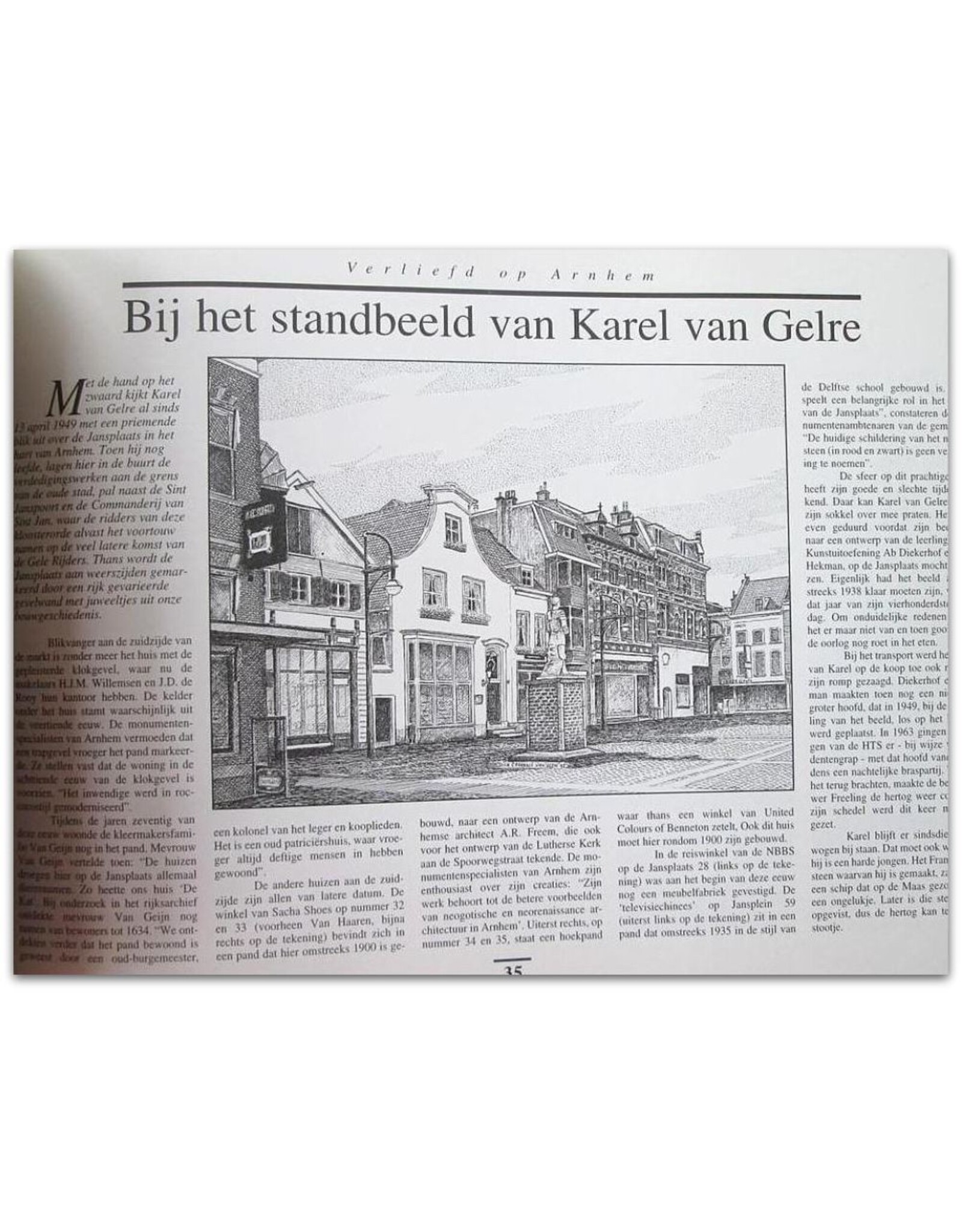 Harry van der Ploeg - Verliefd op Arnhem Deel 2: Een kijk op Arnhem door de ogen van tekenaar Dick Caderius van Veen
