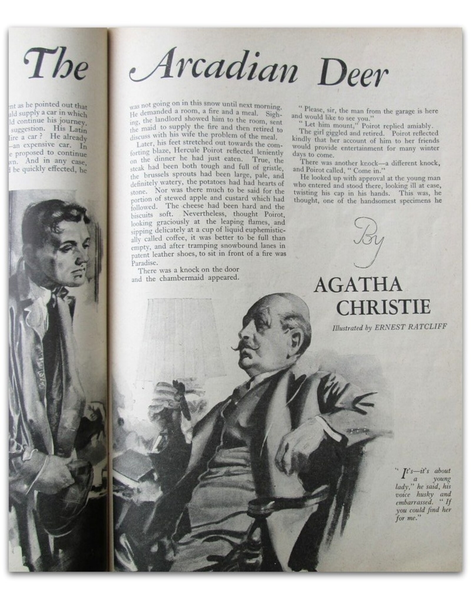 Agatha Christie - The Arcadian Deer. The Labours of Hercules No. 3 [in: The  Strand Magazine Vol. XCVIII [98], No 589: January 1940]