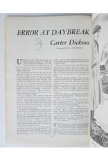 Carter Dickson - Error at Daybreak [in: The Strand Magazine Vol. XCV [95], No 571: July 1938]