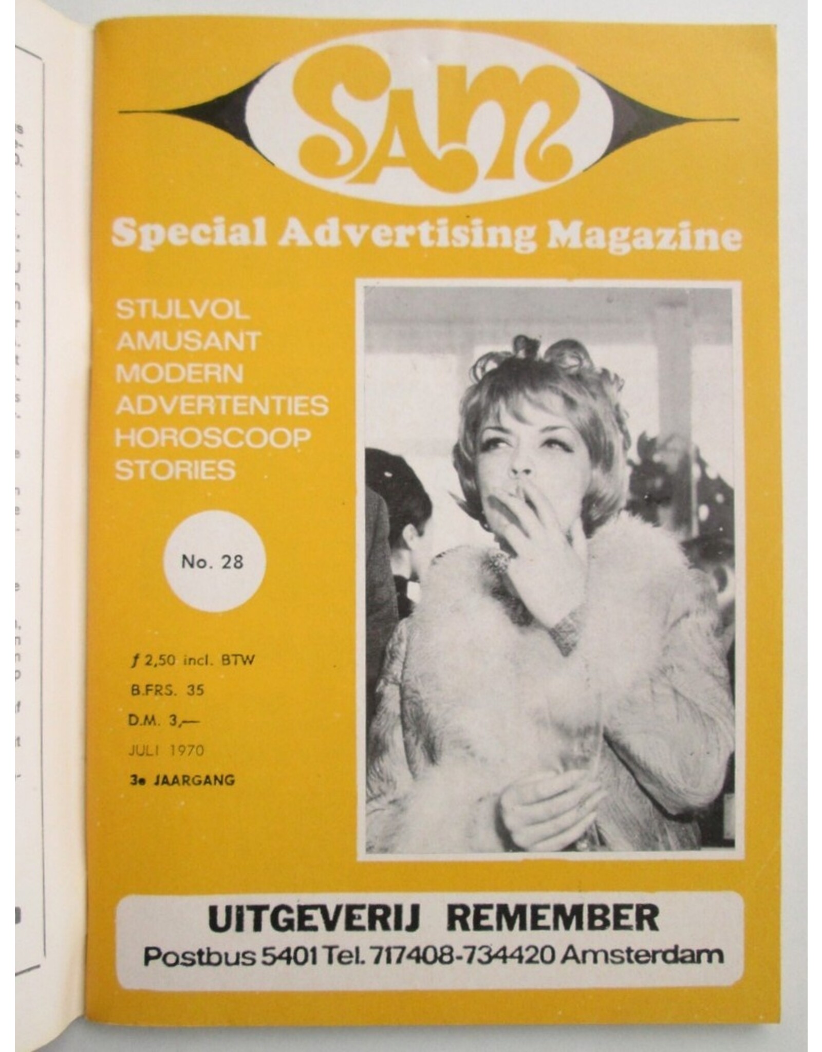 Redaktie - SAM Special Advertising Magazine 3e jaargang No. 28