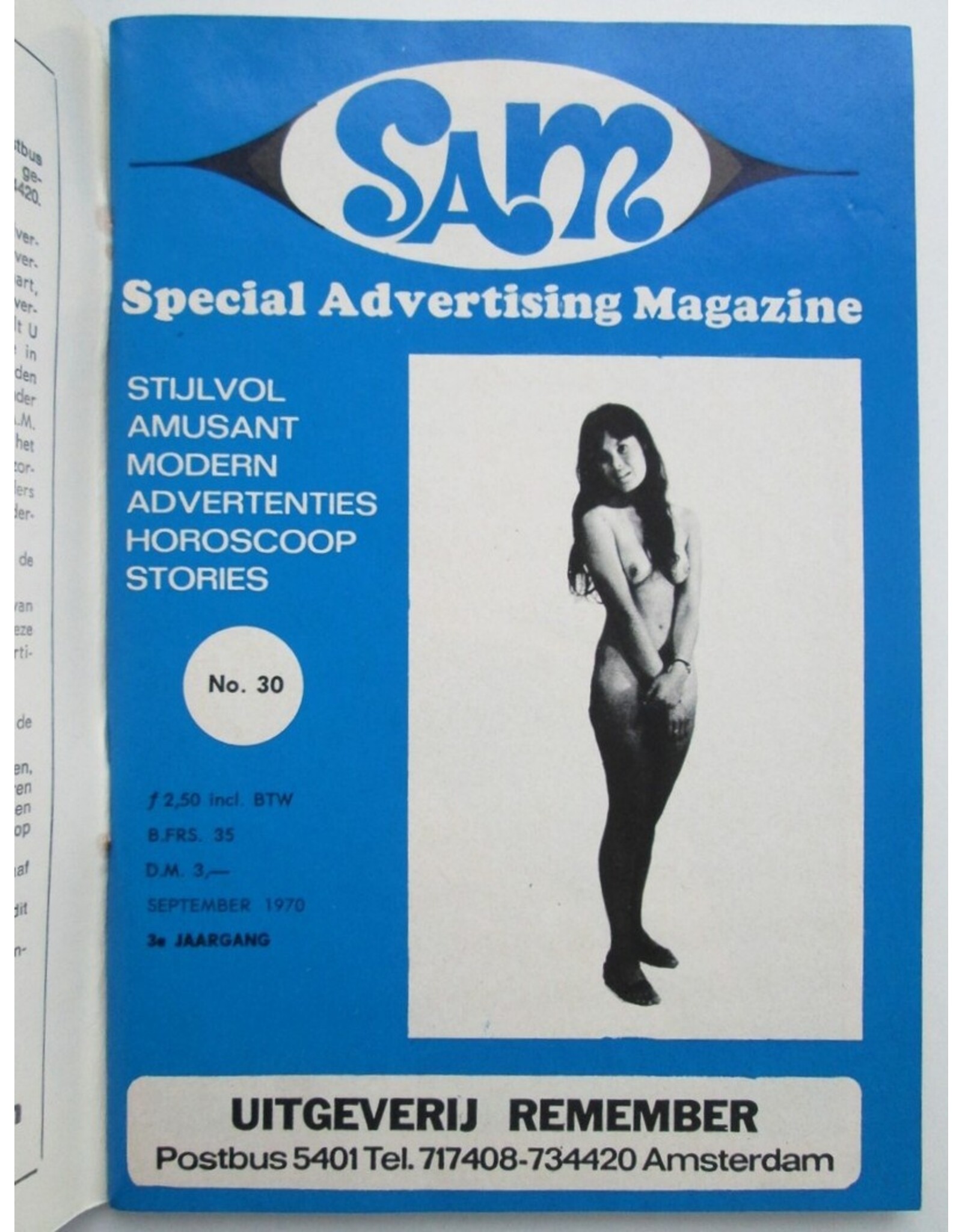 Redaktie - SAM Special Advertising Magazine 3e jaargang No. 30 [31, 33 en 34]
