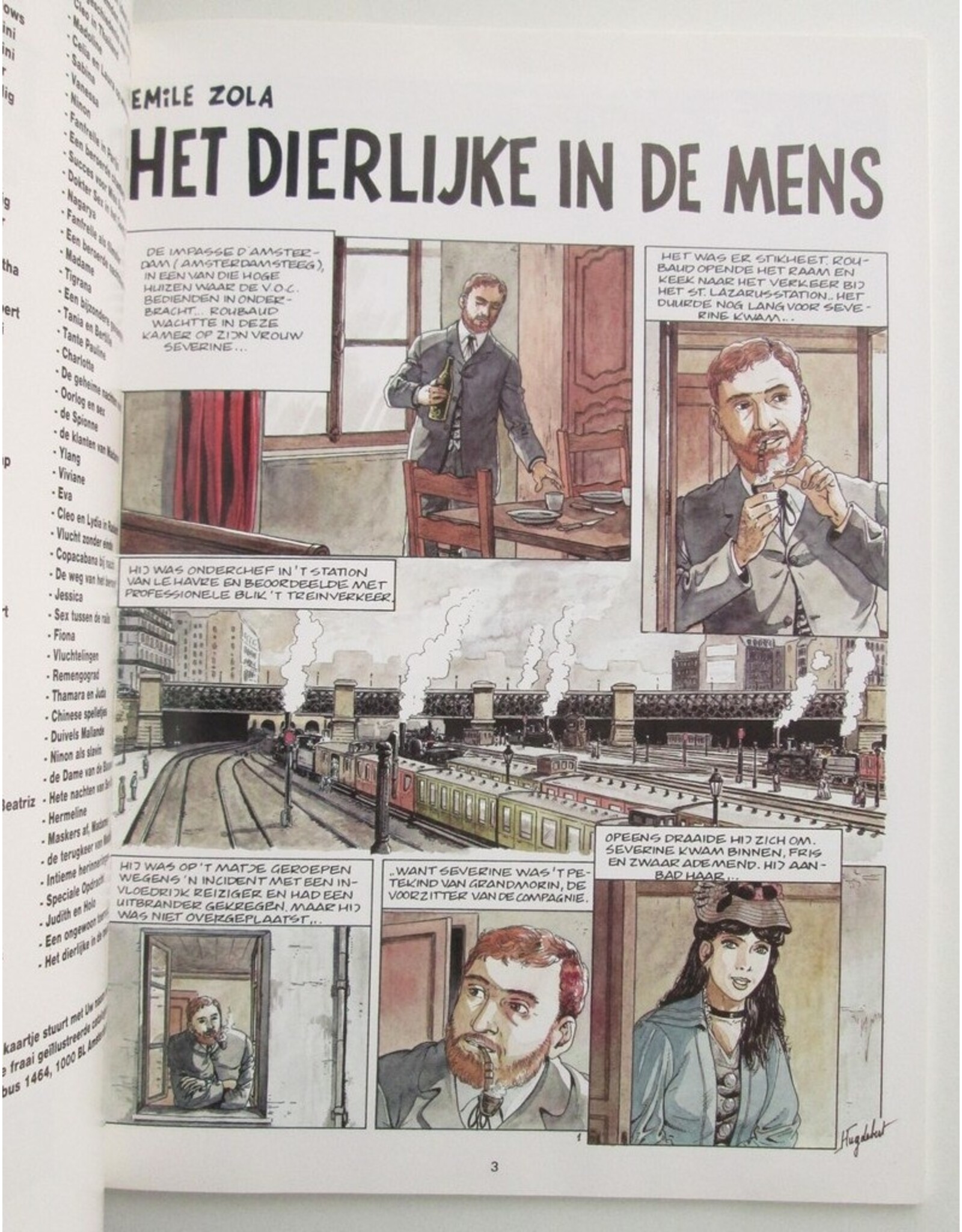 Hugdebert - Het dierlijke in de mens. Naar een verhaal van Emile Zola