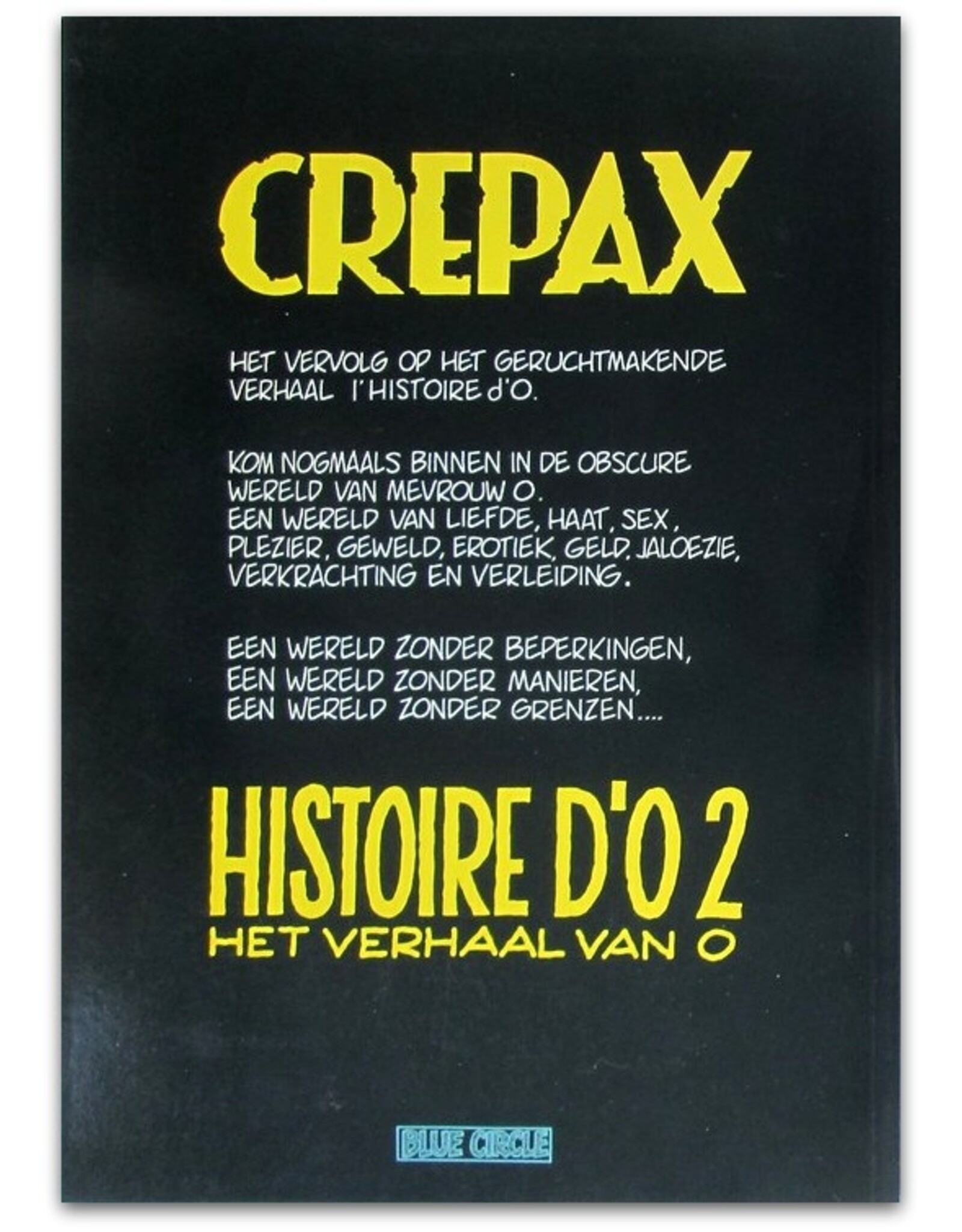 Guido Crepax - Histoire d'O 2: Het verhaal van O