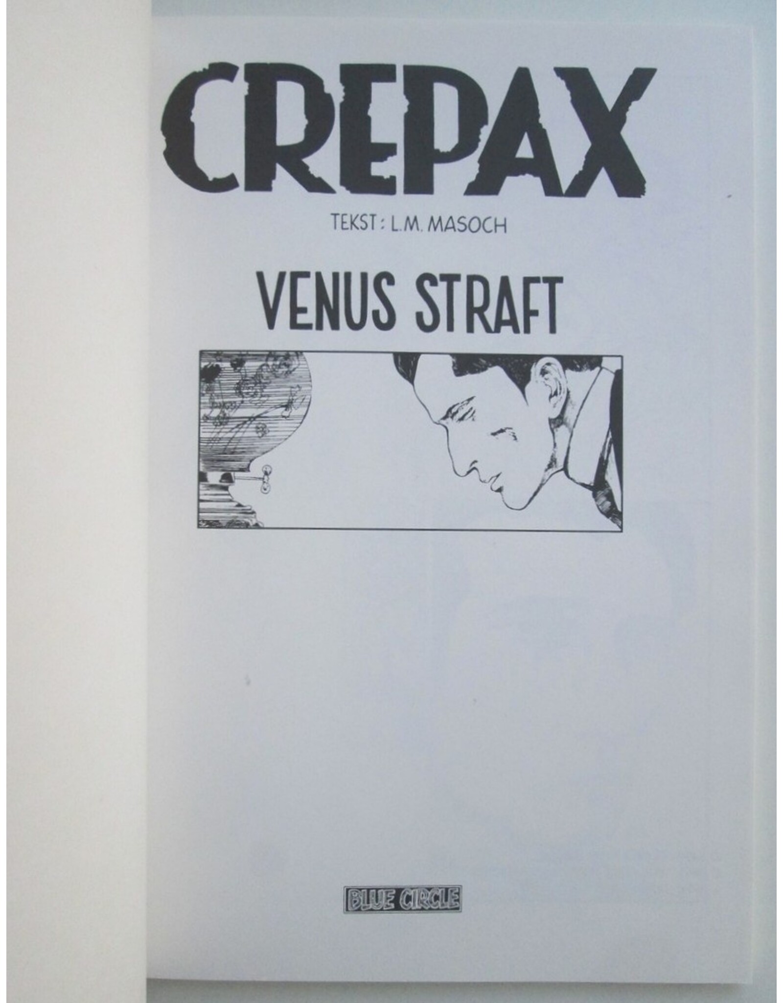 Guido Crepax - Venus straft. Tekst L.M. Masoch