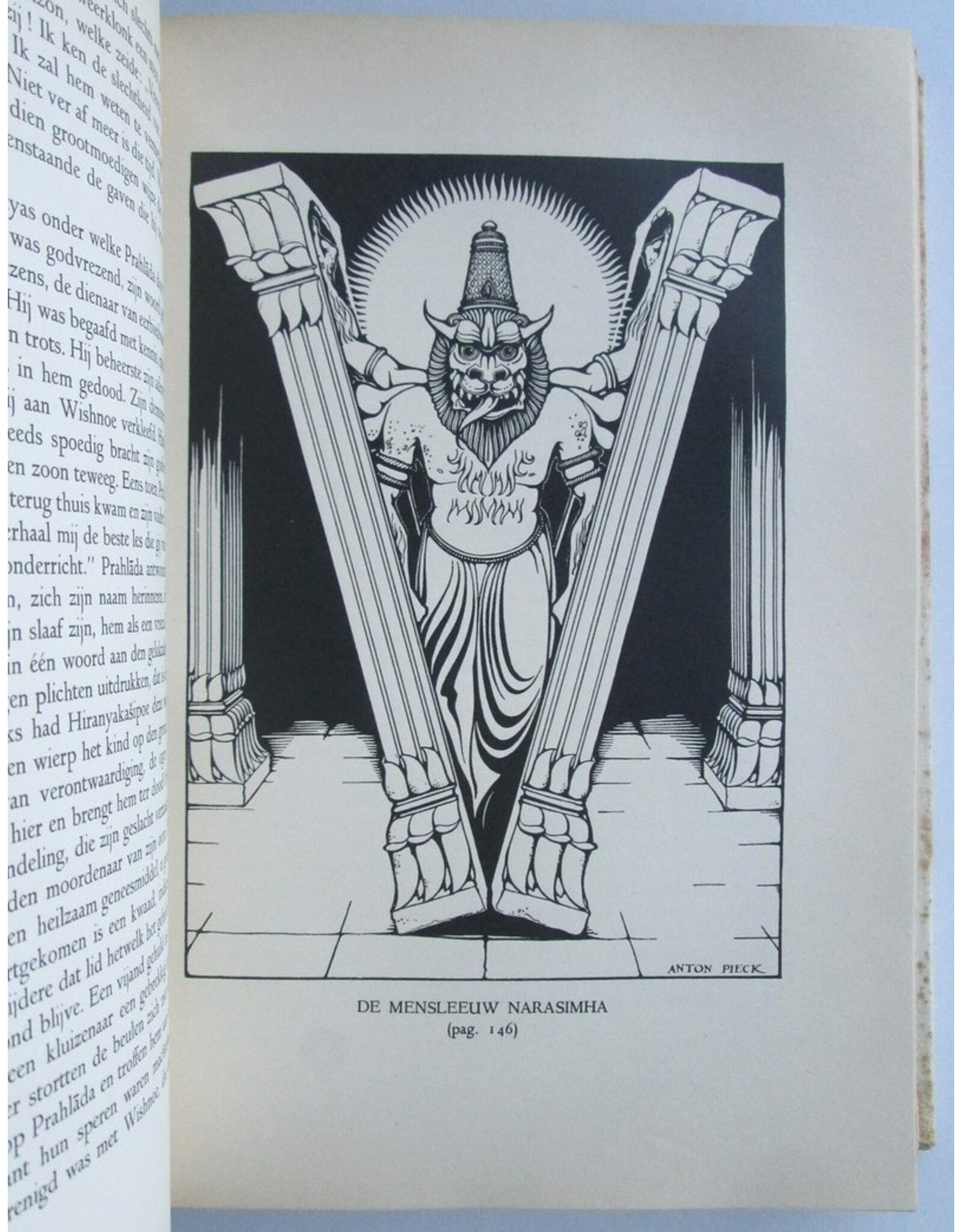 Prof. Dr. A.G. van Hamel [red.] - De Tuin der Goden [Deel I]: Mythen der Egyptenaren, volken van Voor-Azië, Indiërs, Grieken, Scandinaviërs en Kelten. Illustraties van Anton Pieck