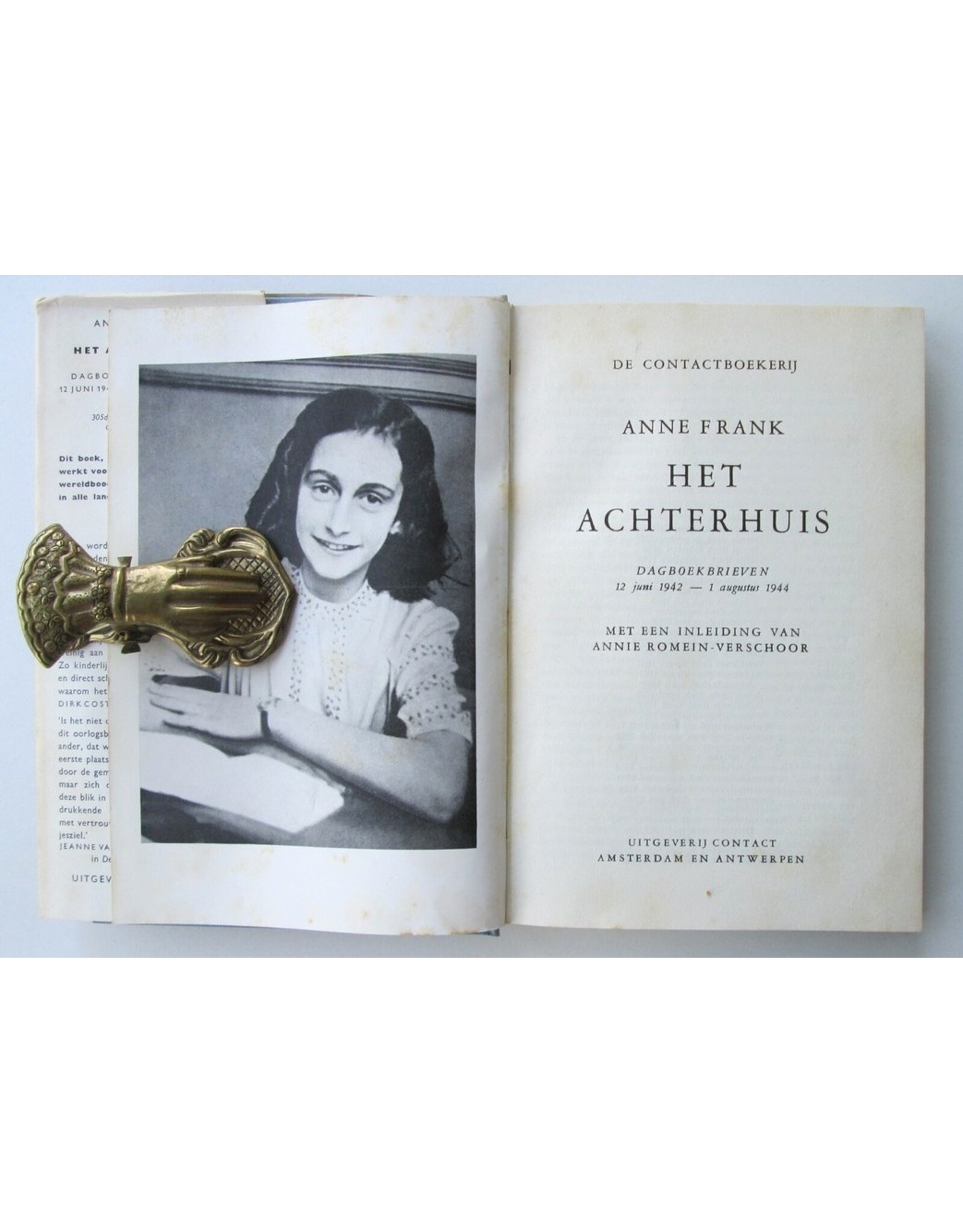 Anne Frank - Het Achterhuis. Dagboekbrieven 12 Juni 1942 - 1 Augustus 1944
