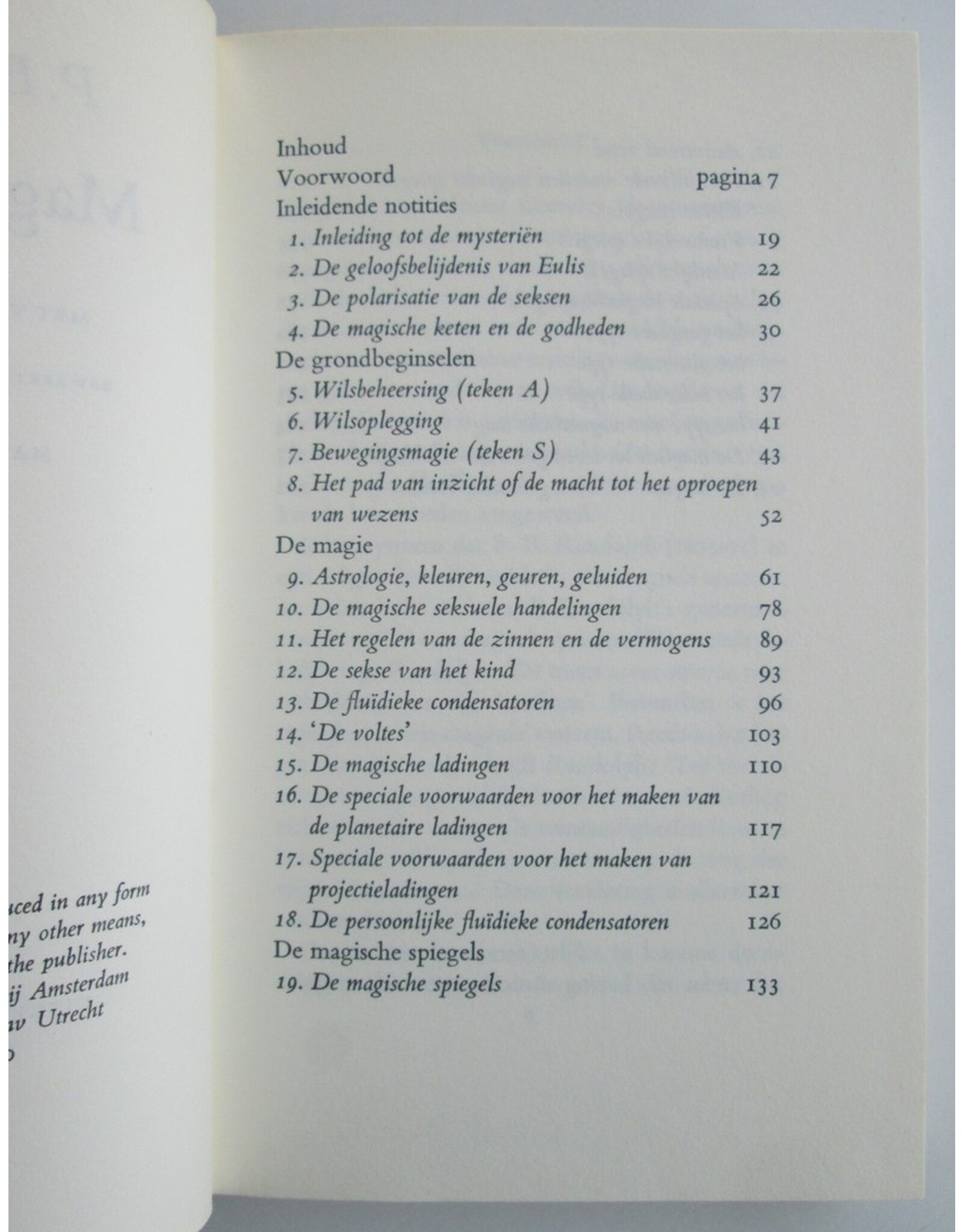 P.B. Randolph - Magia Sexualis. Met veel afbeeldingen. Bewerkt naar de Engelse uitgave door Madeleine Devroe