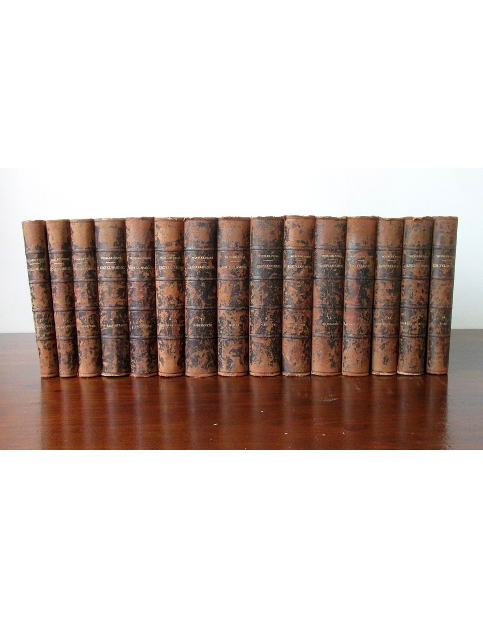 A. Winkler Prins - Geïllustreerde Encyclopaedie: Woordenboek voor wetenschap en kunst, [...]