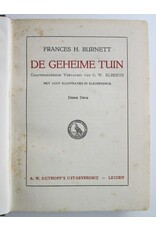 Frances H. Burnett - De Geheime Tuin. Geauthoriseerde Vertaling van G.W. Elberts. Met acht illustraties in kleurendruk. Derde druk