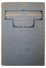 Otto Weininger - Geschlecht und Charakter. Eine prinzipielle Untersuchung. Siebente unveränderte Auflage