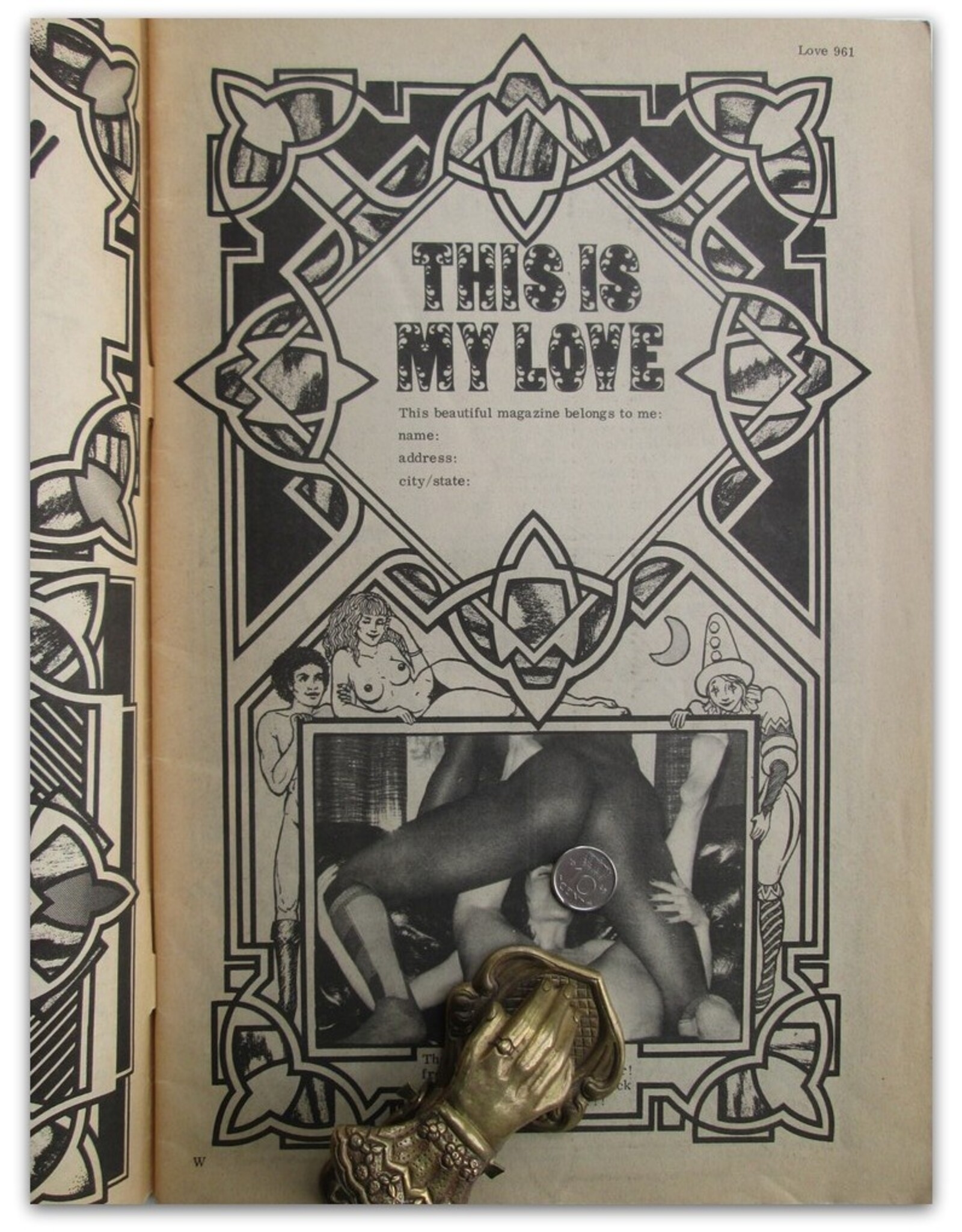 [Willem de Ridder, ed] - LOVE; America's First Reader Written Magazine. No. 42