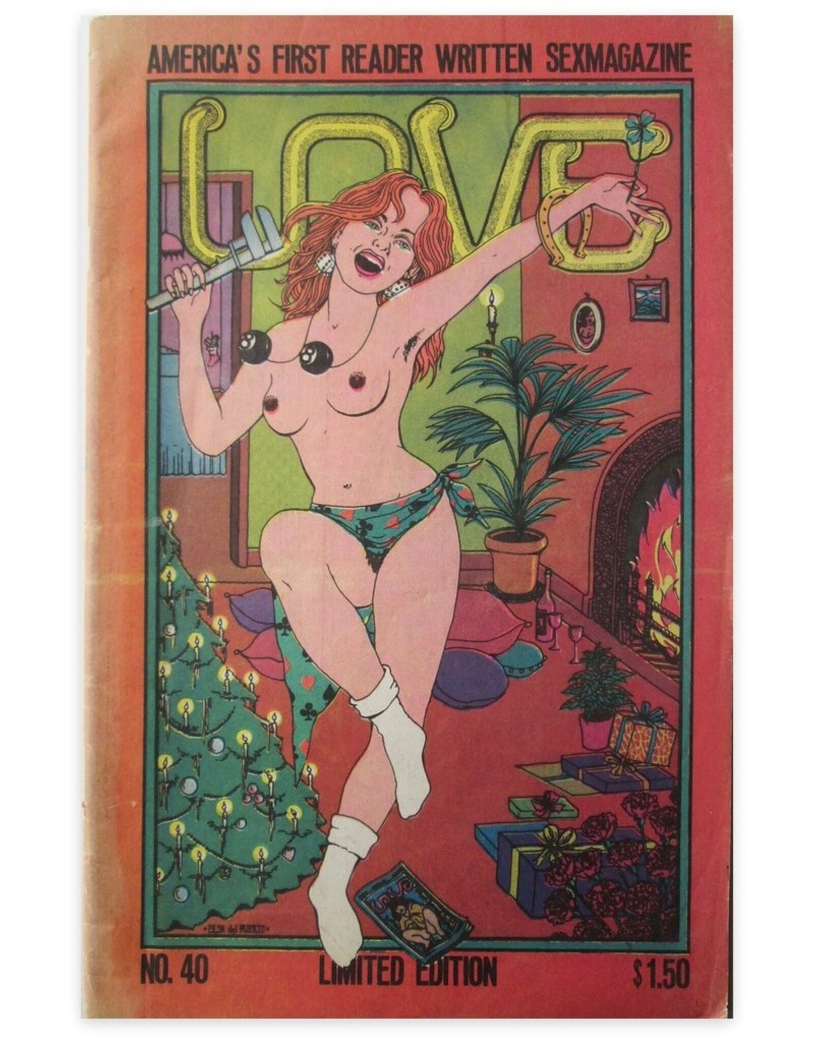 [Willem de Ridder, ed] - LOVE; America's First Reader Written Magazine. No. 40