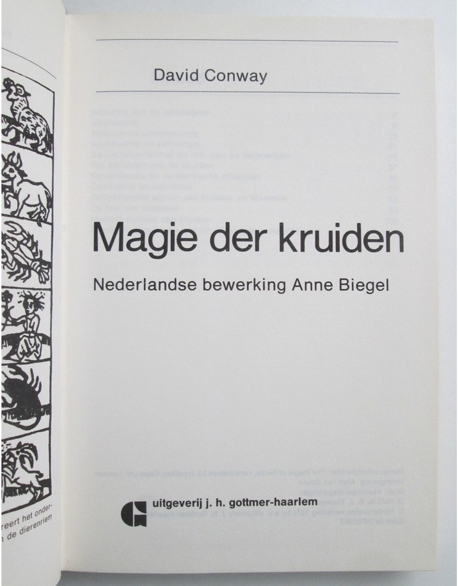 David Conway - Magie der kruiden. Nederlandse bewerking Anne Biegel