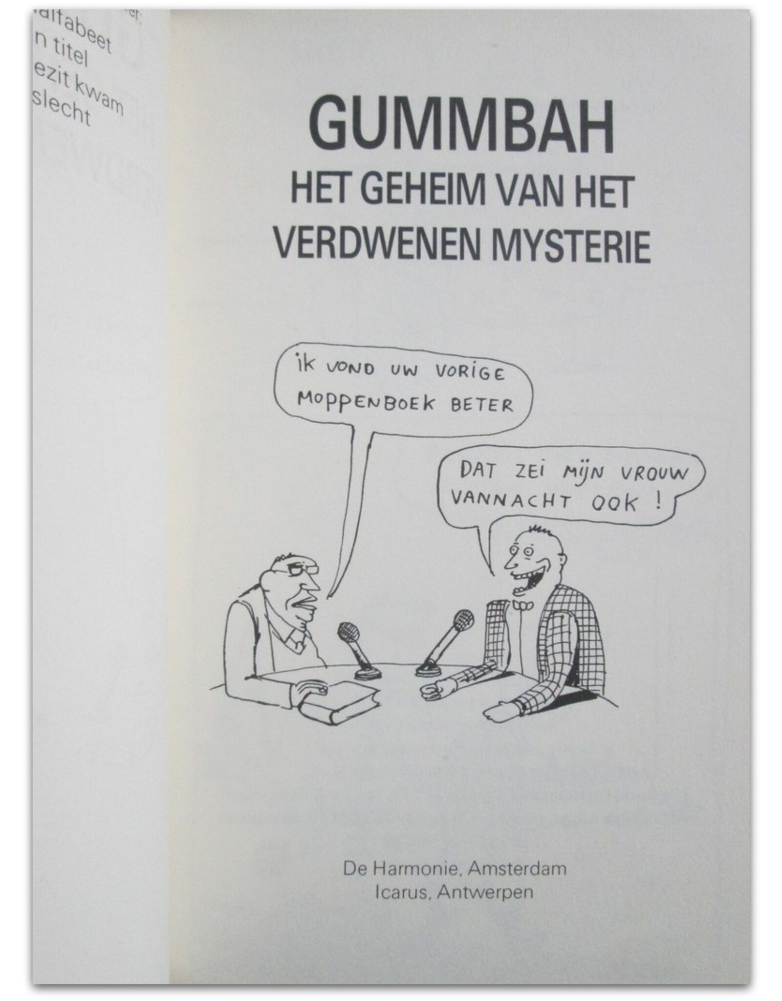 Gummbah - Het Geheim van het Verdwenen Mysterie