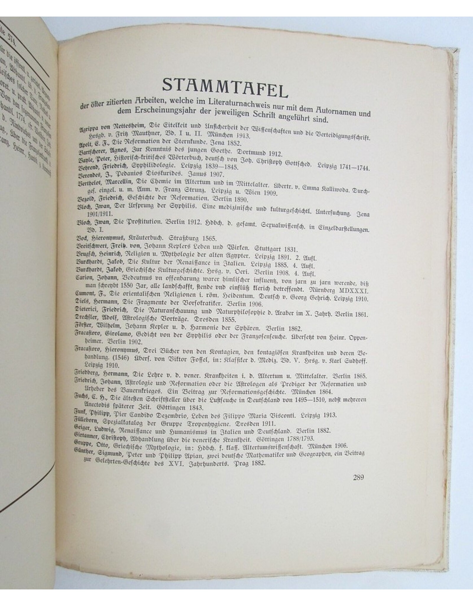 Stephan Steinlein - Astrologie, Sexual-Krankheiten und Aberglaube:  in ihrem Zusammenhange