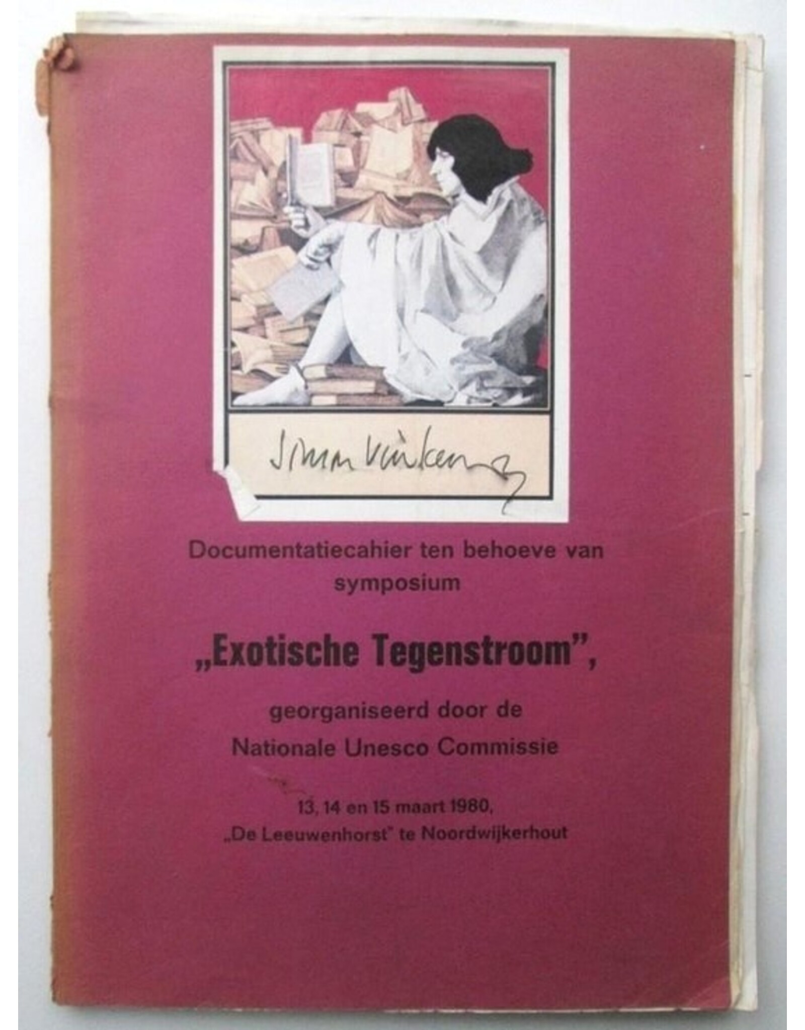Simon Vinkenoog - Documentatiecahier ten behoeve van symposium "Exotische Tegenstroom". Georganiseerd door de nationale UNESCO commissie