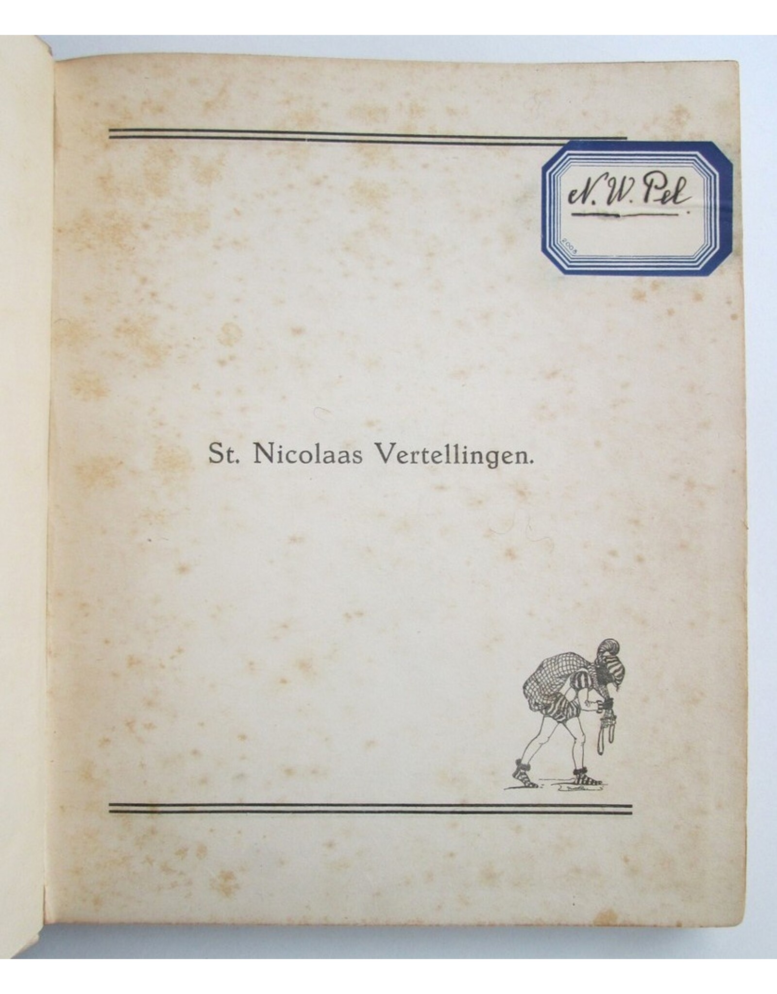 Jan Boer - St. Nicolaas Vertellingen. Met platen van Nans van Leeuwen