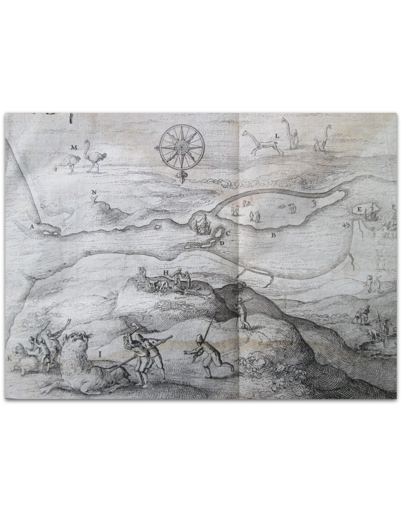Willem Cornelisz Schouten - Journael ofte Beschryvinghe van de wonderlijcke reyse gedaen [...], inde Jaren 1615, 1616 en 1617.  [...]