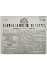 [Reinier & Benjamin Arrenberg] - Rotterdamsche Courant No. 285 t/m 309 [Slavernij]