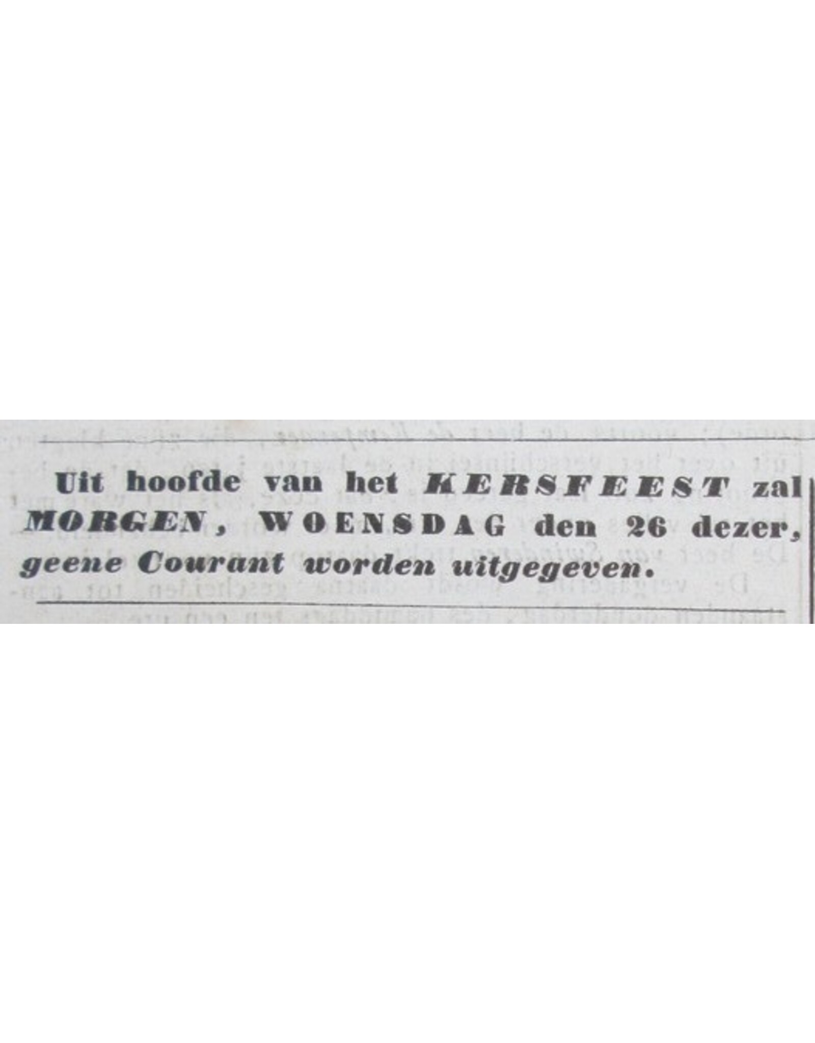 [Reinier & Benjamin Arrenberg] - Rotterdamsche Courant No. 285 to 309 [Slavery]