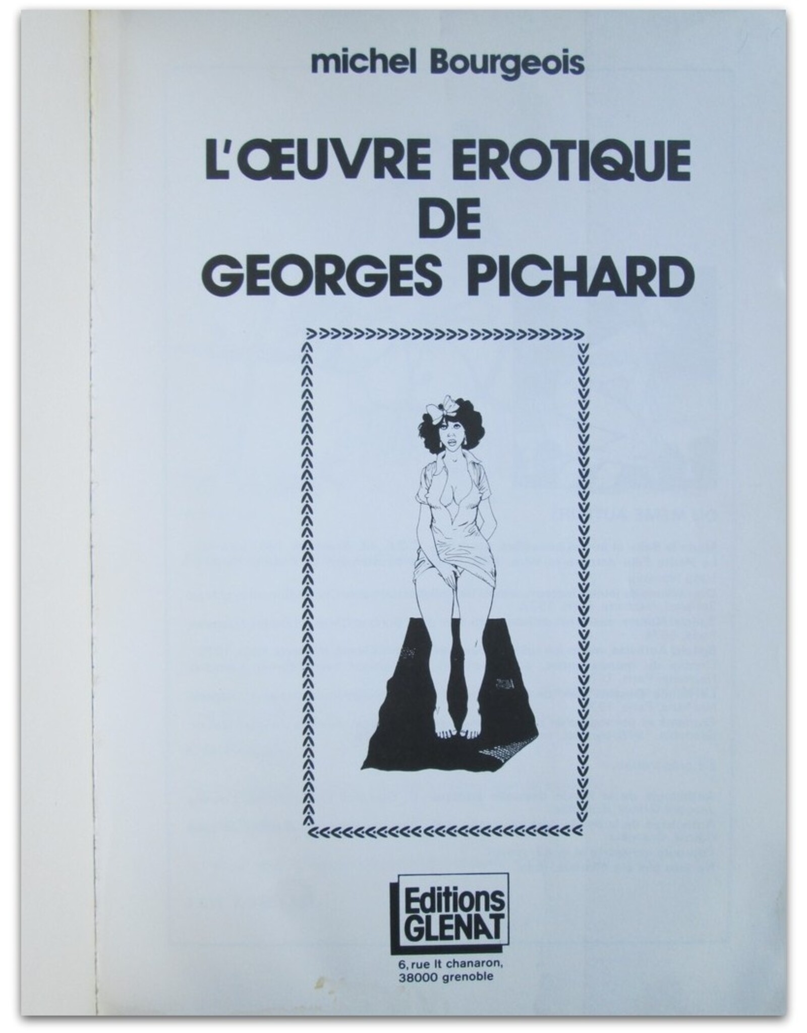 Michel Bourgeois - L'oeuvre erotique de Georges Pichard