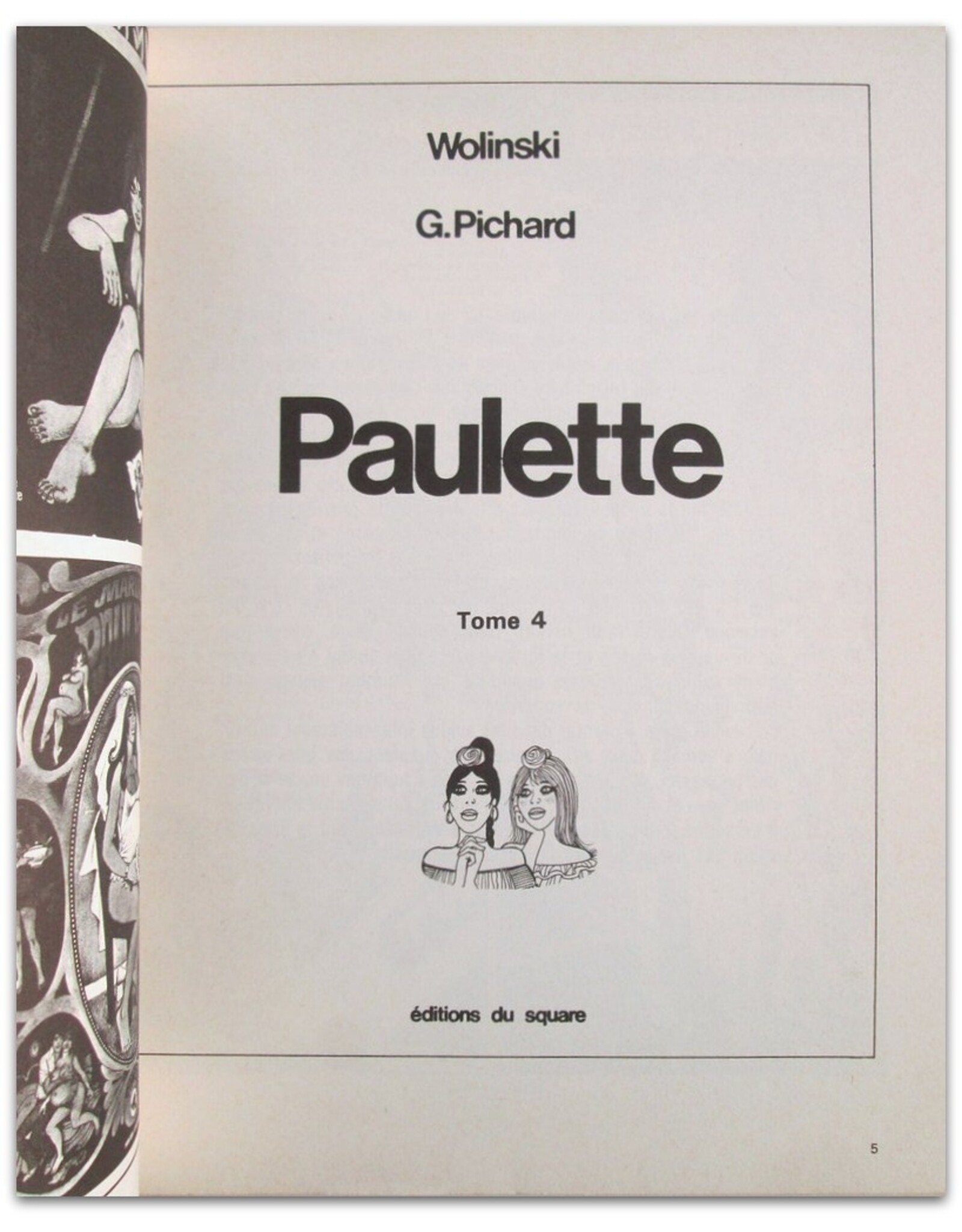 G. Pichard & Wolinksi - Paulette Tome 4 [Paulette en Amazonie]
