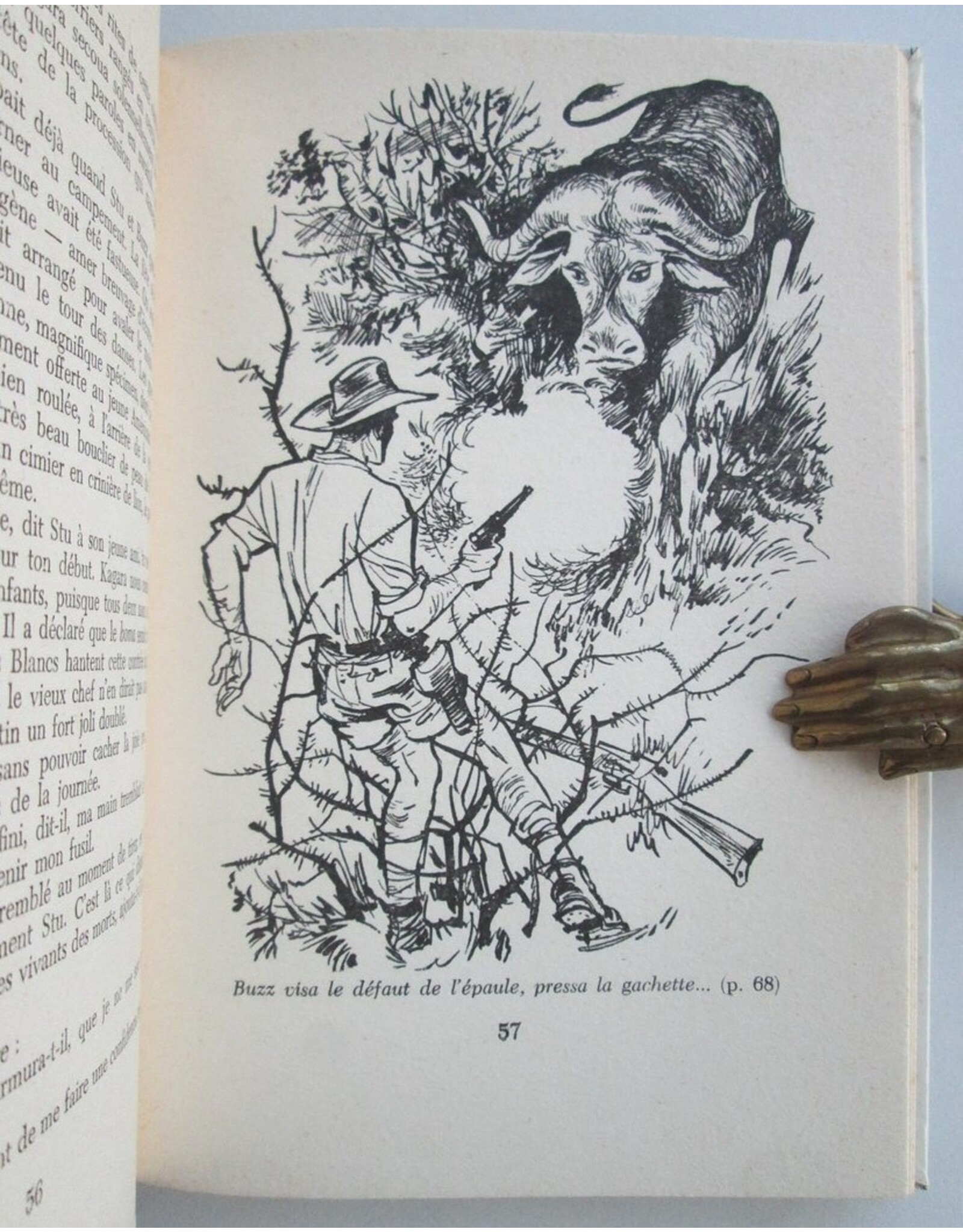 Félix Sutton - Le dangeraux Safari (Grandes chasses dans la brousse africaine). Illustrations de G. Pichard. Traduit [...] par Yvonne Girault.