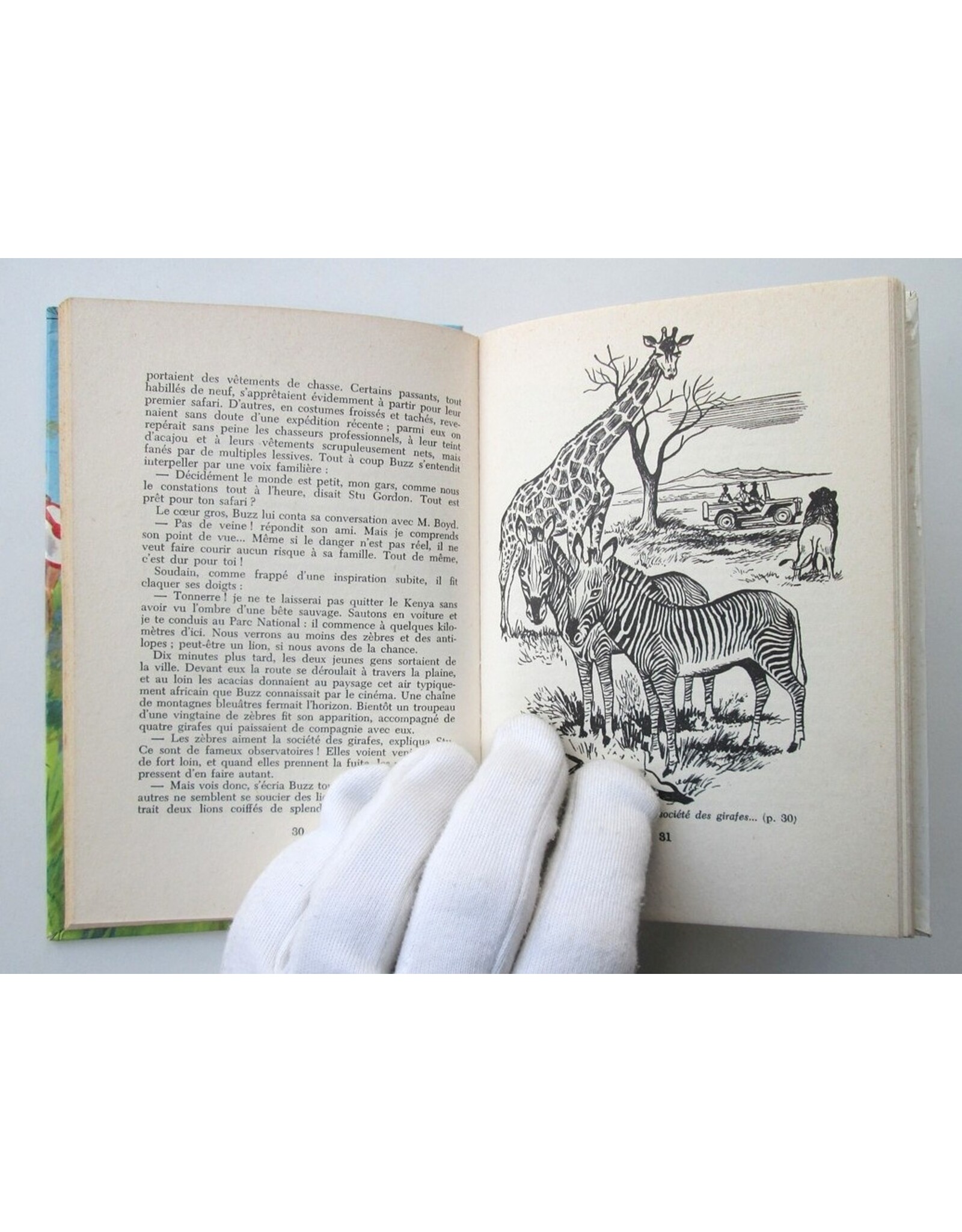 Félix Sutton - Le dangeraux Safari (Grandes chasses dans la brousse africaine). Illustrations de G. Pichard. Traduit [...] par Yvonne Girault.