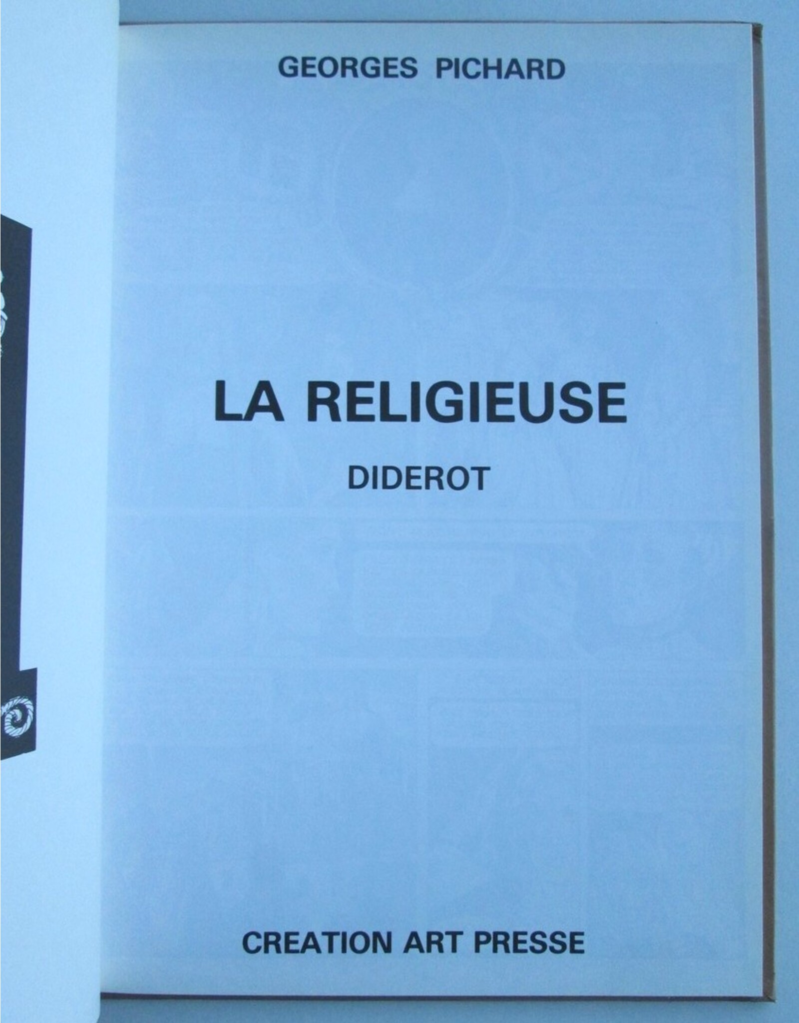 Diderot & Georges Pichard - La religieuse