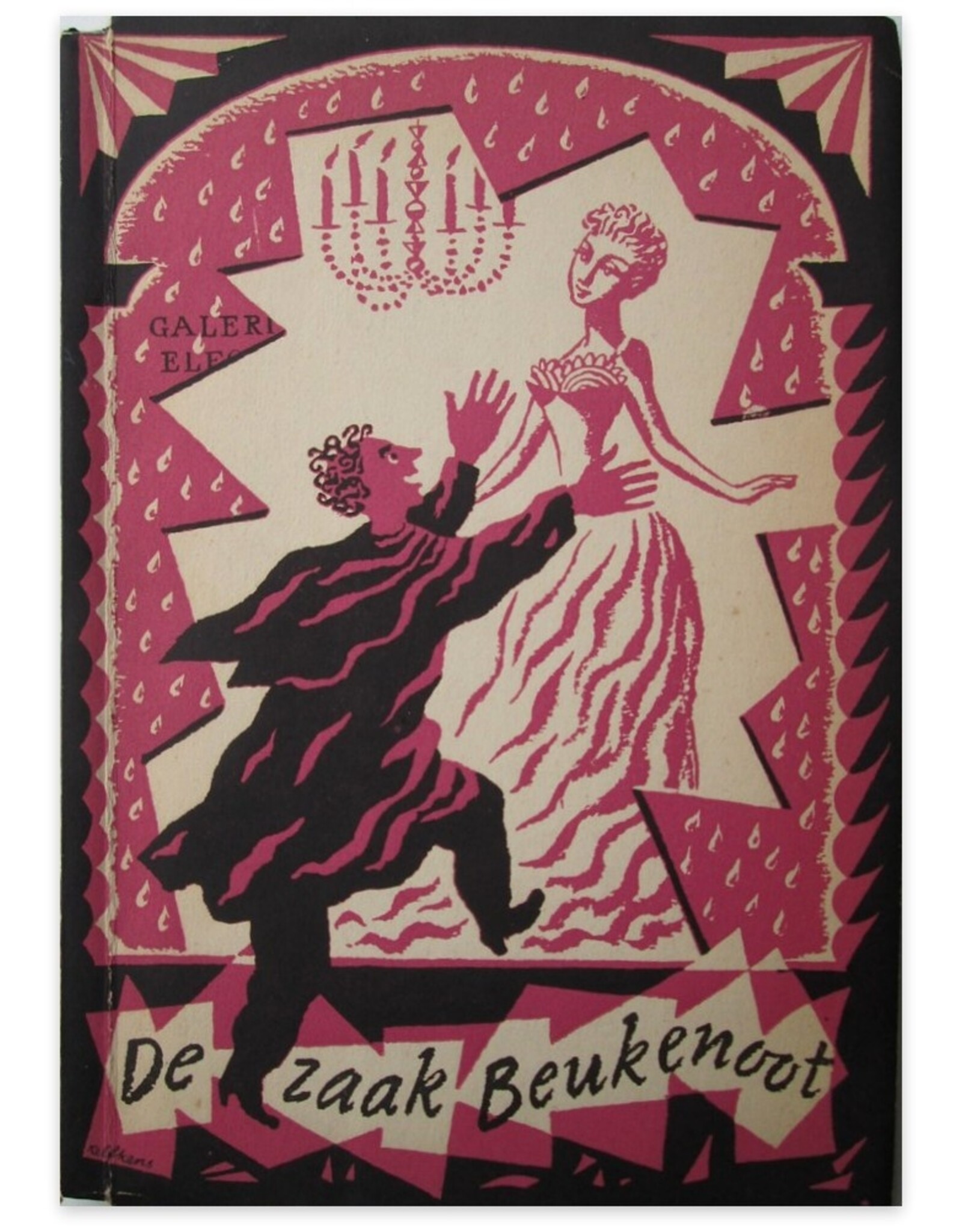 Marianne Philips - De zaak Beukenoot. Geïllustreerd door C.J. Kelfkens. Geschenk verschenen ter gelegenheid van de Nederlandse Boekenweek 25 februari tot 4 maart 1950