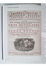 Anton W.F.M. van de Sande & M.J.M. de Haan - 250 jaar Orde van Vrijmetselaren. [Complete]