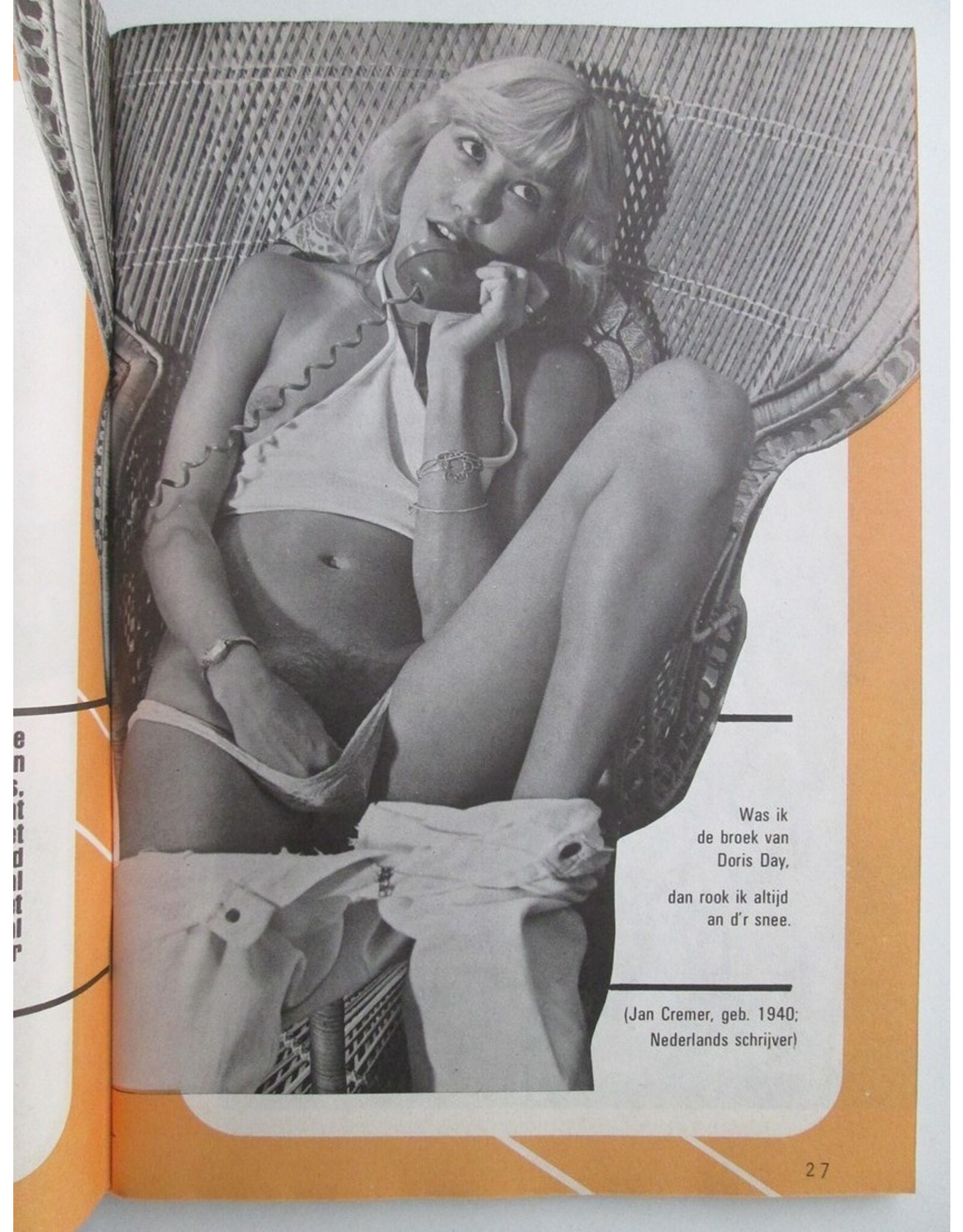 Jan Cremer - De broek van Doris Day [in: Rosie nummer 130 - 11e Jaargang. Het blad dat kontakten legt]