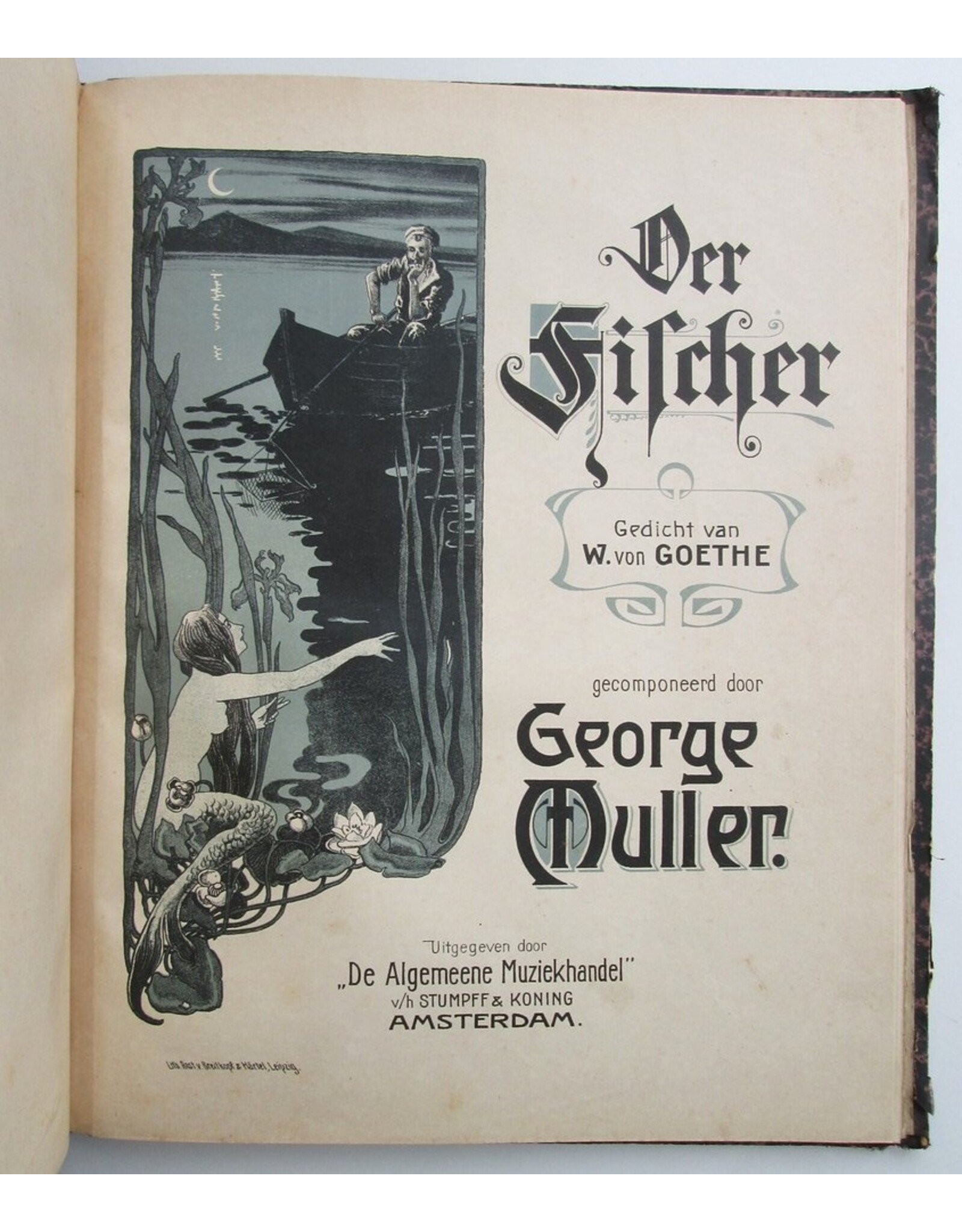 Hélène Swarth - Gedichten, getoonzet door George Muller [7 works in: Convolute with 29 titles]