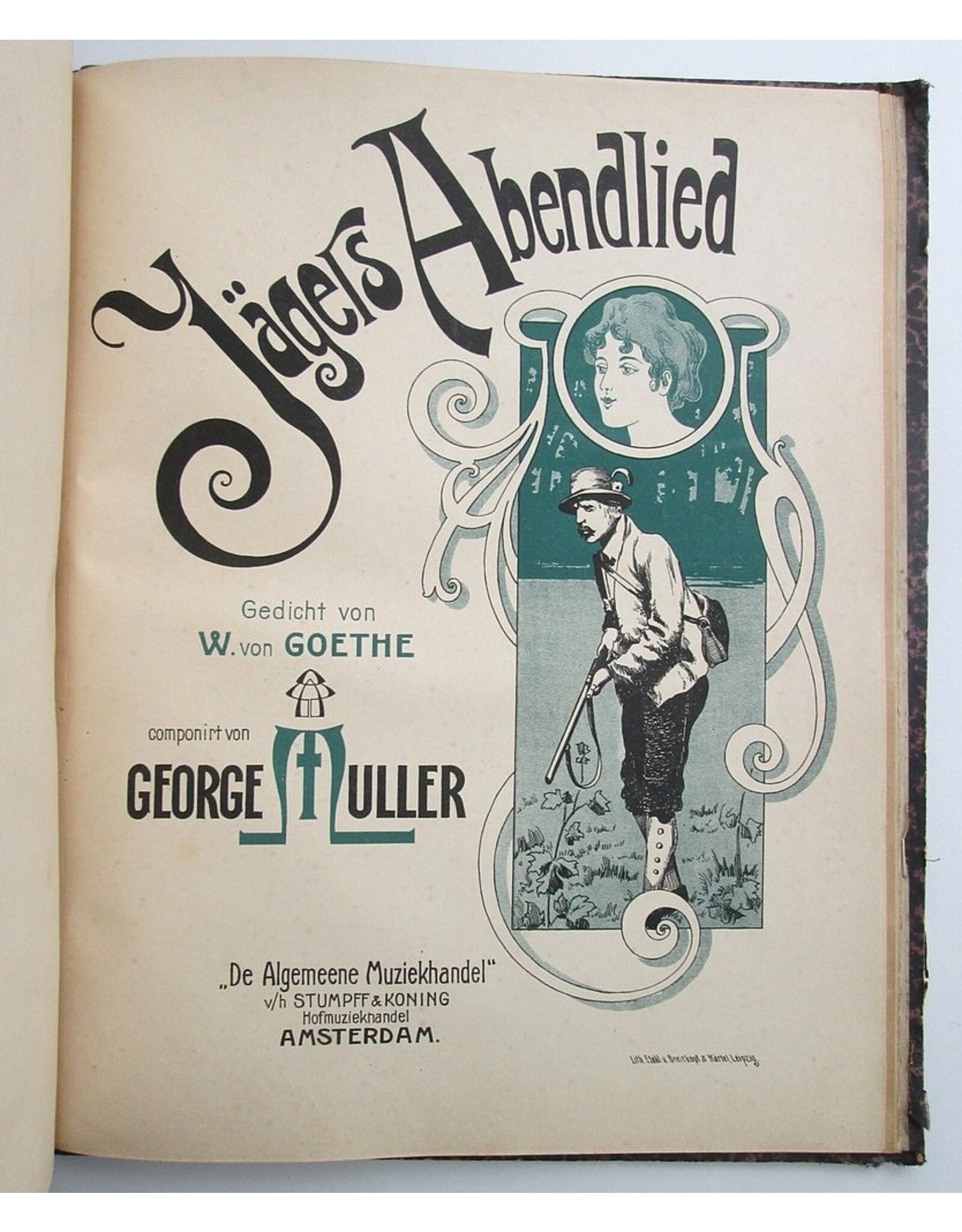 Hélène Swarth - Gedichten, getoonzet door George Muller [7 works in: Convolute with 29 titles]