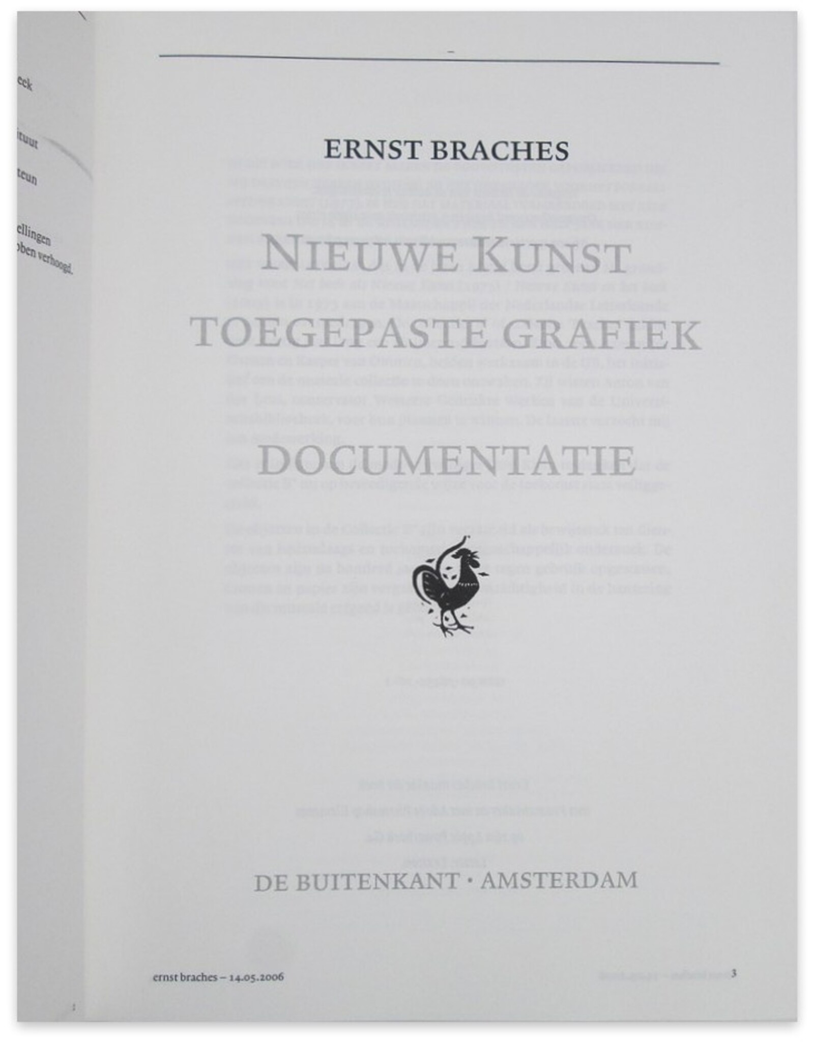 Ernst Braches - Nieuwe Kunst. Documentatie