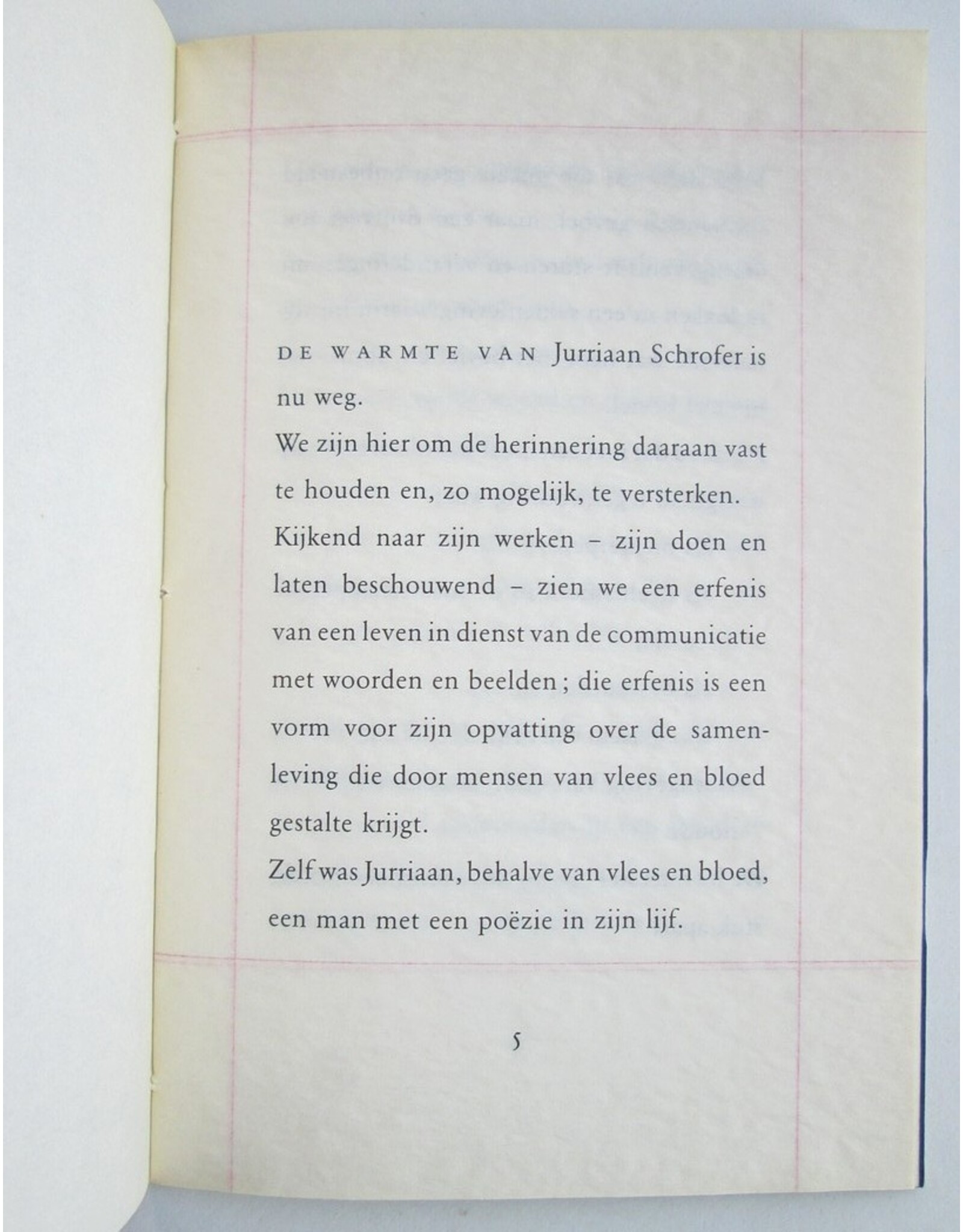 Hein van Haaren - Jurriaan Schrofer 15 april 1926 - 1 juli 1990