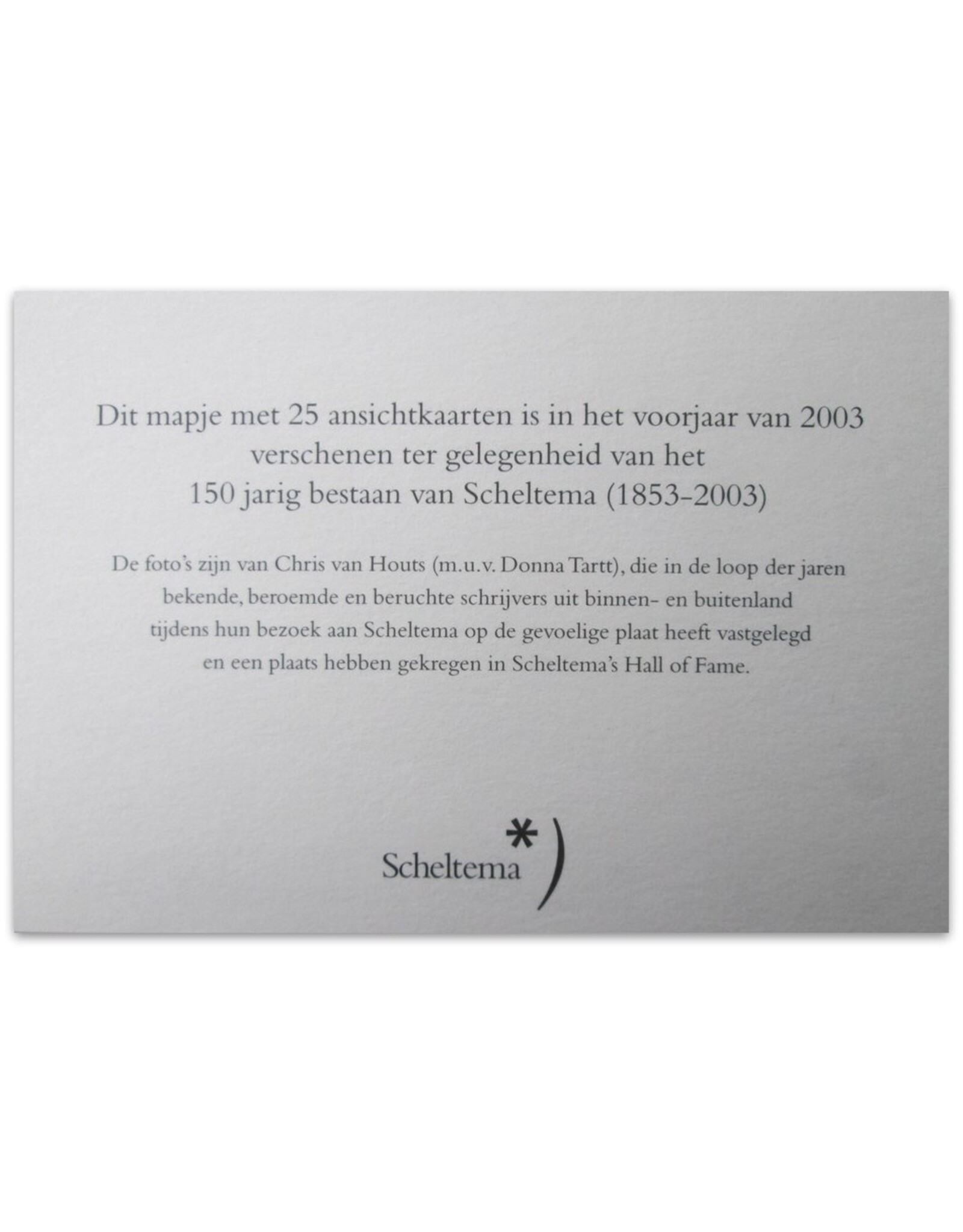 Chris van Houts - Scheltema 150 Jaar 1853-2003