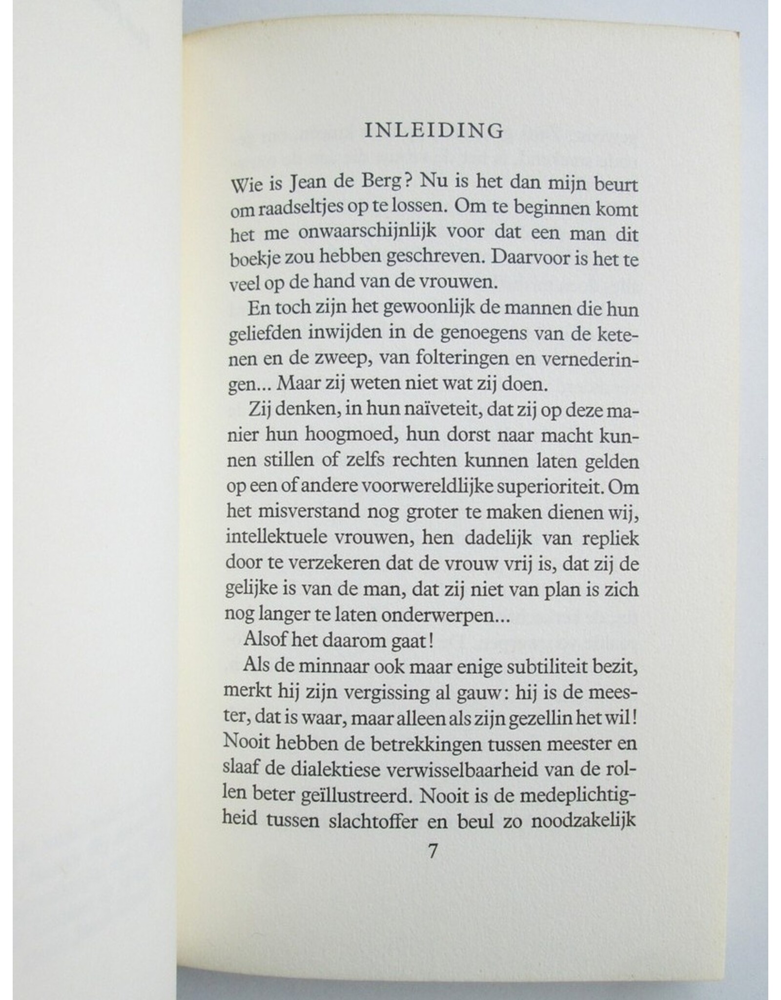 Jean de Berg - Het beeld. Vertaling C.N. Lijsen [2e druk]