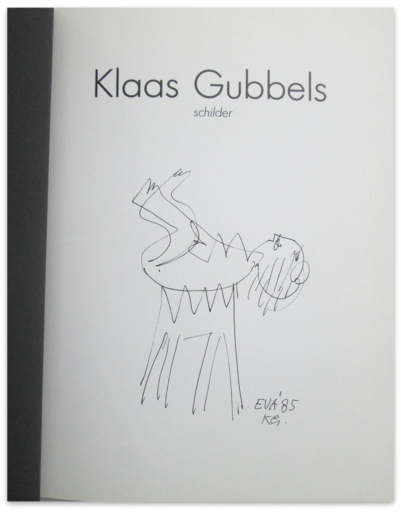 Piet Hoenderdos - Klaas Gubbels schilder [in gesprek met Eva Bendien [...]