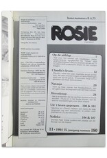 [Editors] - Rosie nummer 180 - 15e jaargang: Het blad dat kontakten legt!