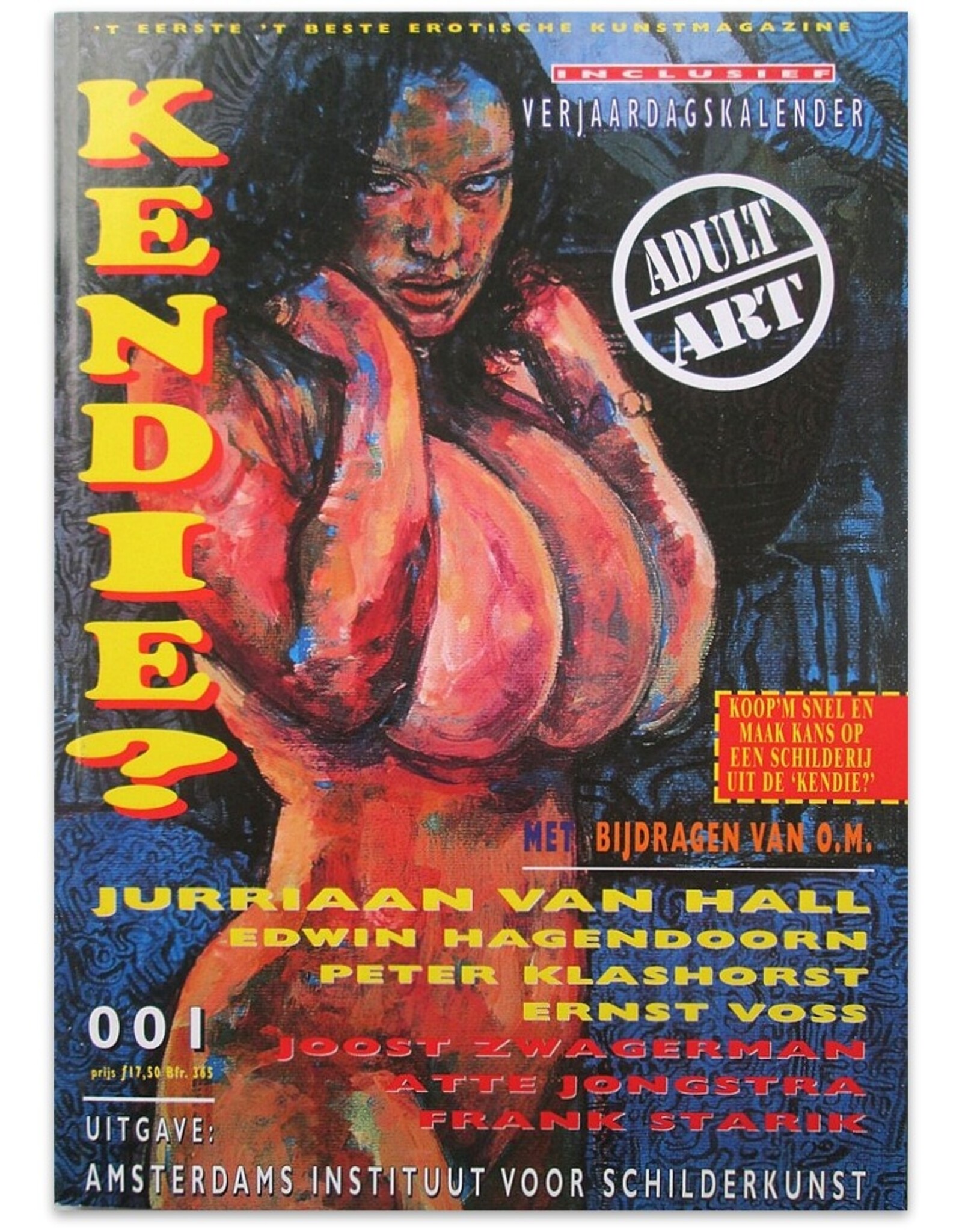 Jurriaan van Hall [red.] - Kendie? t Eerste 't beste erotische kunstmagazine. Nr. 001