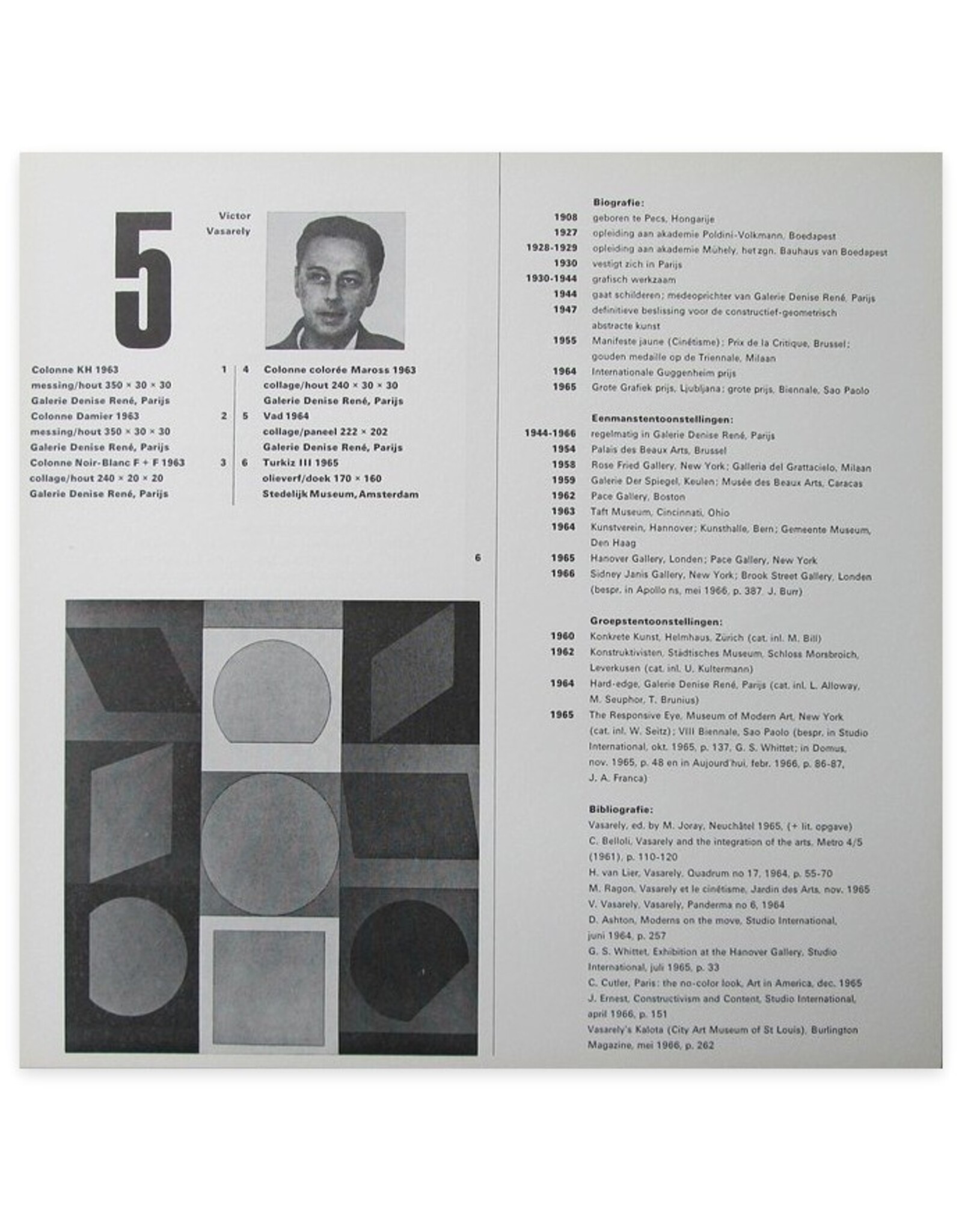 E. de Wilde & W.A.L. Beeren [ed.] - Vormen van de kleur / New Shapes of Color: 1966/1967