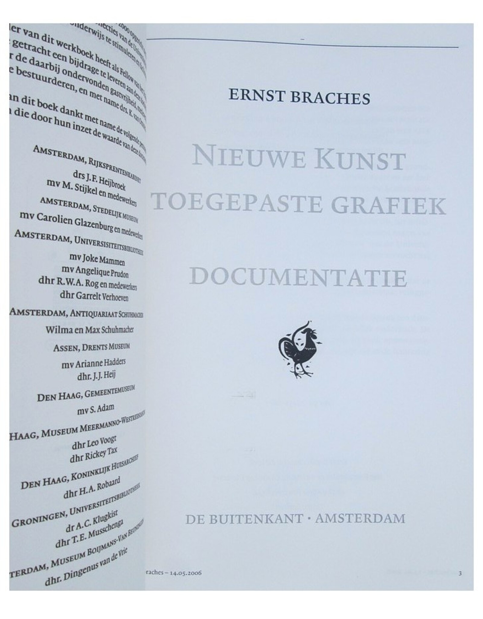 Ernst Braches - Nieuwe Kunst. Documentatie