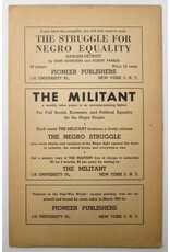 Albert Parker - Negroes in the Post-War World