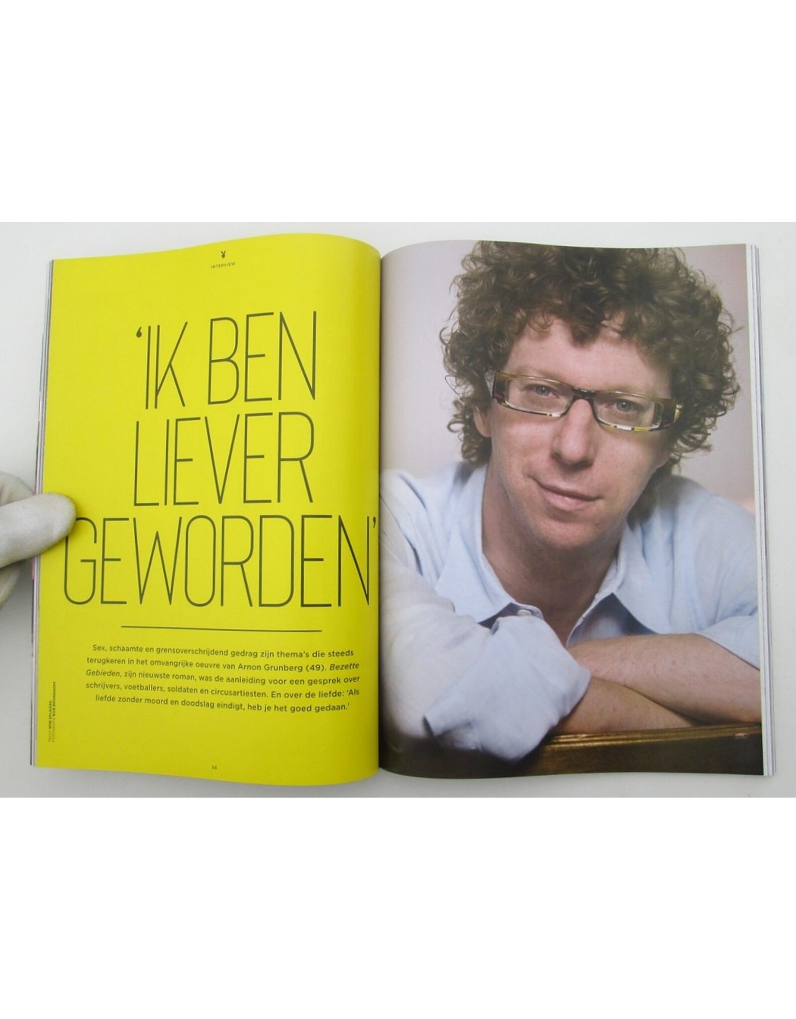 Maarten Bloem & Niek Stolker [red.] - Playboy Nr. 5: Mei [Groot Interview Arnon Grunberg]