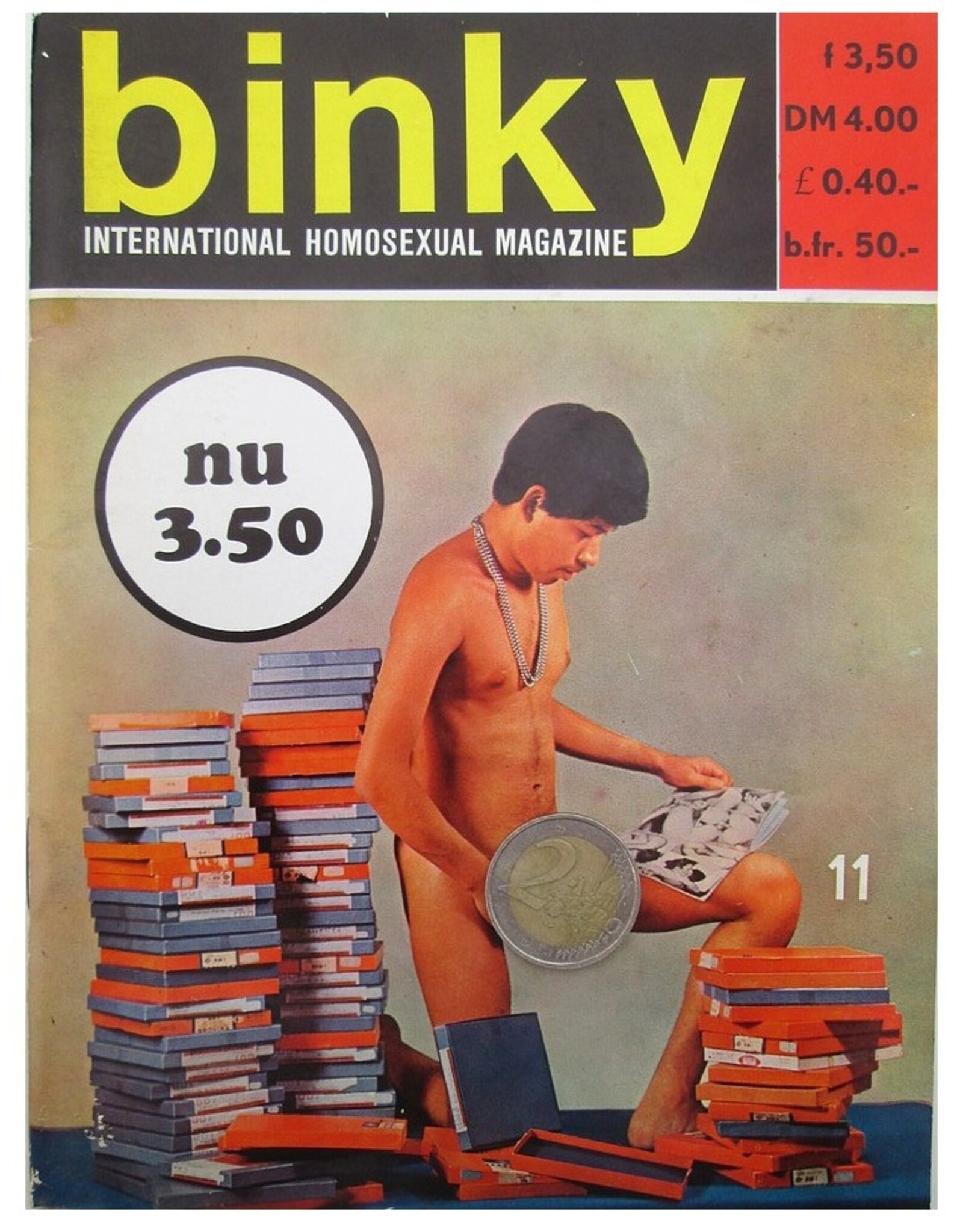 Robert Adriaan [red.] - Binky. International Homosexual Magazine Nr. 11